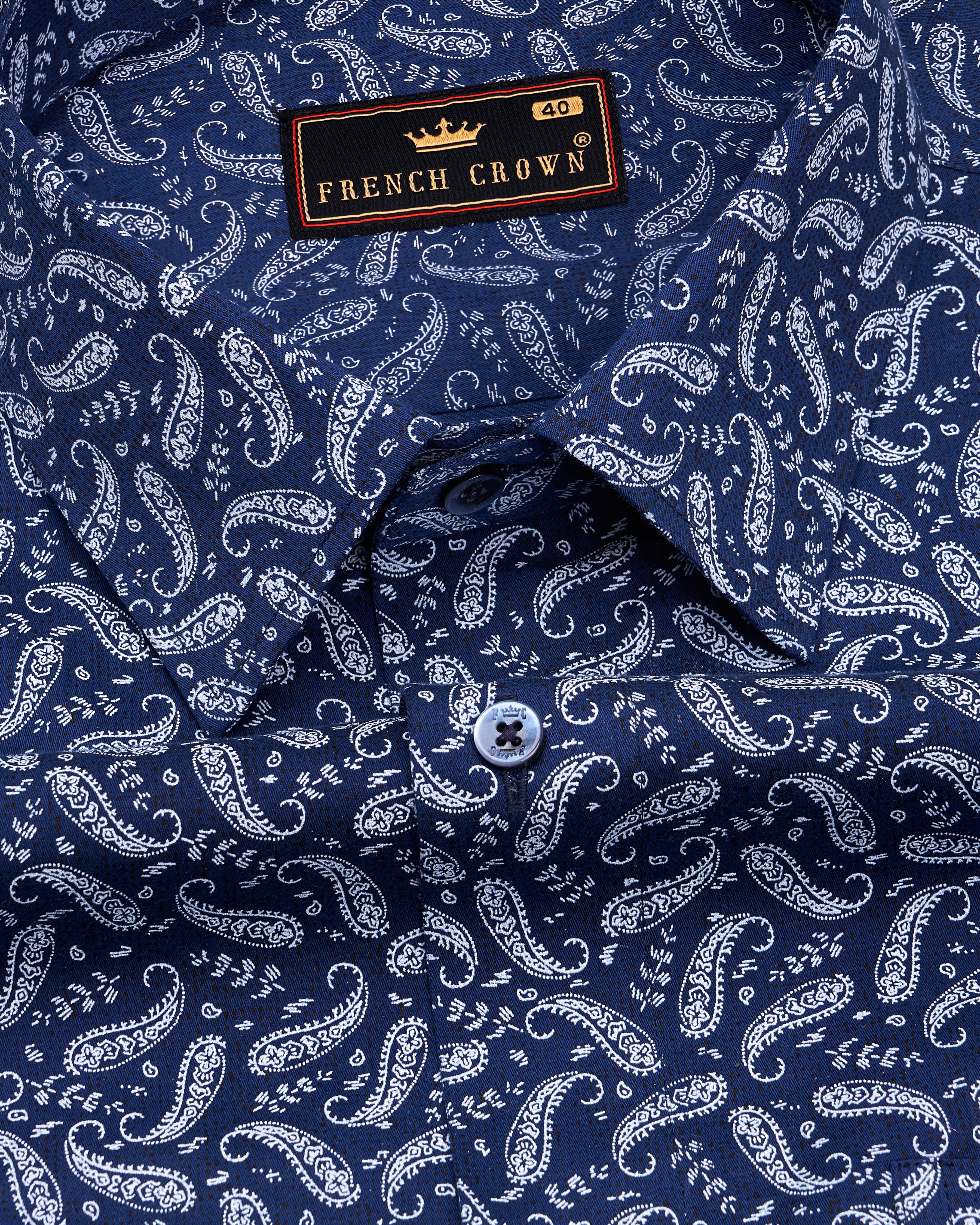 Biscay Blue Paisley Textured Royal Oxford Shirt 9261-BLE-38,9261-BLE-H-38,9261-BLE-39,9261-BLE-H-39,9261-BLE-40,9261-BLE-H-40,9261-BLE-42,9261-BLE-H-42,9261-BLE-44,9261-BLE-H-44,9261-BLE-46,9261-BLE-H-46,9261-BLE-48,9261-BLE-H-48,9261-BLE-50,9261-BLE-H-50,9261-BLE-52,9261-BLE-H-52