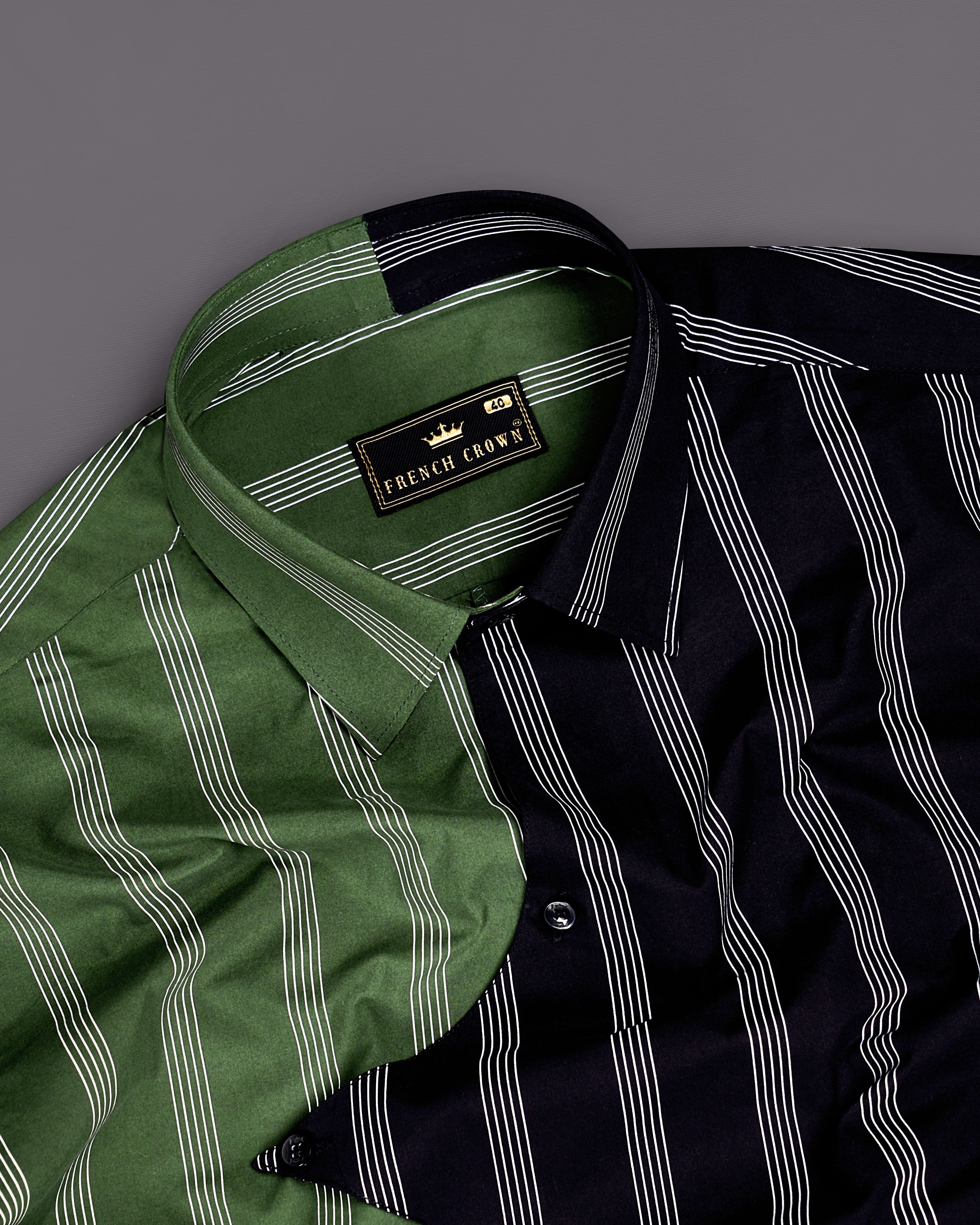 Taupe Green and Black Twill Pinstriped Premium Cotton Designer Shirt 9287-BLK-D22-38,9287-BLK-D22-H-38,9287-BLK-D22-39,9287-BLK-D22-H-39,9287-BLK-D22-40,9287-BLK-D22-H-40,9287-BLK-D22-42,9287-BLK-D22-H-42,9287-BLK-D22-44,9287-BLK-D22-H-44,9287-BLK-D22-46,9287-BLK-D22-H-46,9287-BLK-D22-48,9287-BLK-D22-H-48,9287-BLK-D22-50,9287-BLK-D22-H-50,9287-BLK-D22-52,9287-BLK-D22-H-52