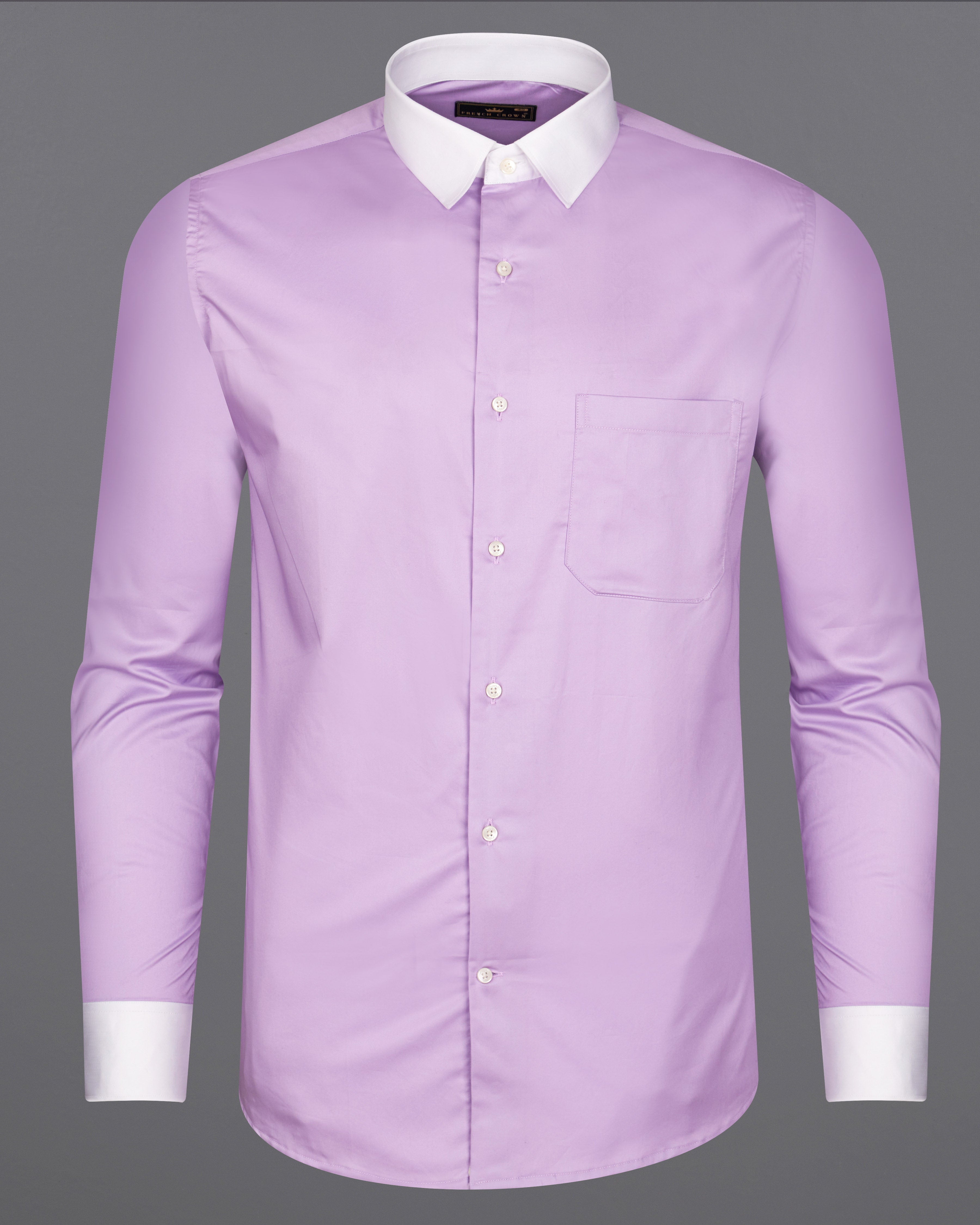 Gainsboro Purple with White Collar Super Soft Premium Cotton Shirt 9291-WCC-38,9291-WCC-H-38,9291-WCC-39,9291-WCC-H-39,9291-WCC-40,9291-WCC-H-40,9291-WCC-42,9291-WCC-H-42,9291-WCC-44,9291-WCC-H-44,9291-WCC-46,9291-WCC-H-46,9291-WCC-48,9291-WCC-H-48,9291-WCC-50,9291-WCC-H-50,9291-WCC-52,9291-WCC-H-52