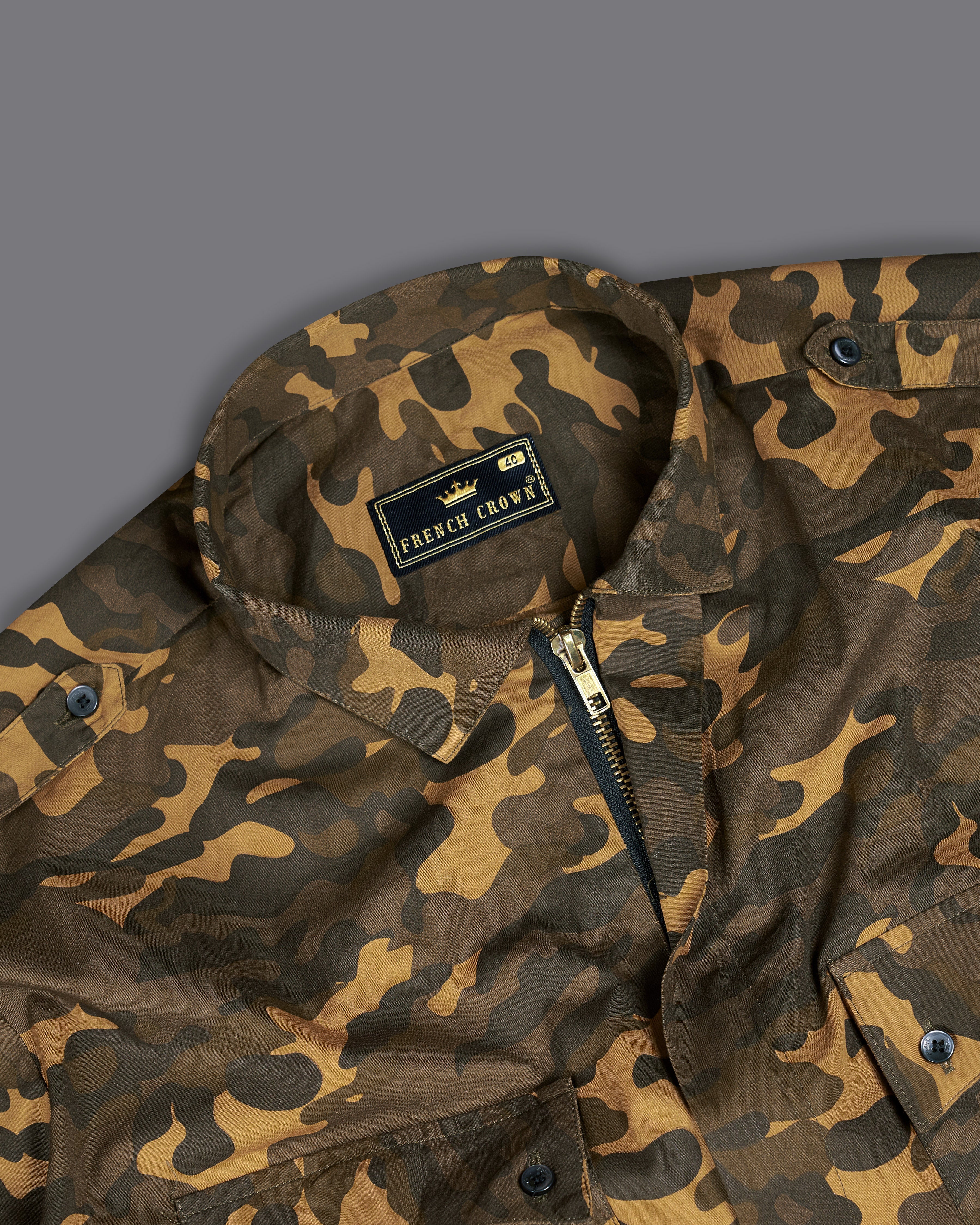 Taupe Brown with Birch Green Camouflage Royal Oxford Overshirt with Zipper Closure 9298-OS-ZP-P95-38,9298-OS-ZP-P95-H-38,9298-OS-ZP-P95-39,9298-OS-ZP-P95-H-39,9298-OS-ZP-P95-40,9298-OS-ZP-P95-H-40,9298-OS-ZP-P95-42,9298-OS-ZP-P95-H-42,9298-OS-ZP-P95-44,9298-OS-ZP-P95-H-44,9298-OS-ZP-P95-46,9298-OS-ZP-P95-H-46,9298-OS-ZP-P95-48,9298-OS-ZP-P95-H-48,9298-OS-ZP-P95-50,9298-OS-ZP-P95-H-50,9298-OS-ZP-P95-52,9298-OS-ZP-P95-H-52