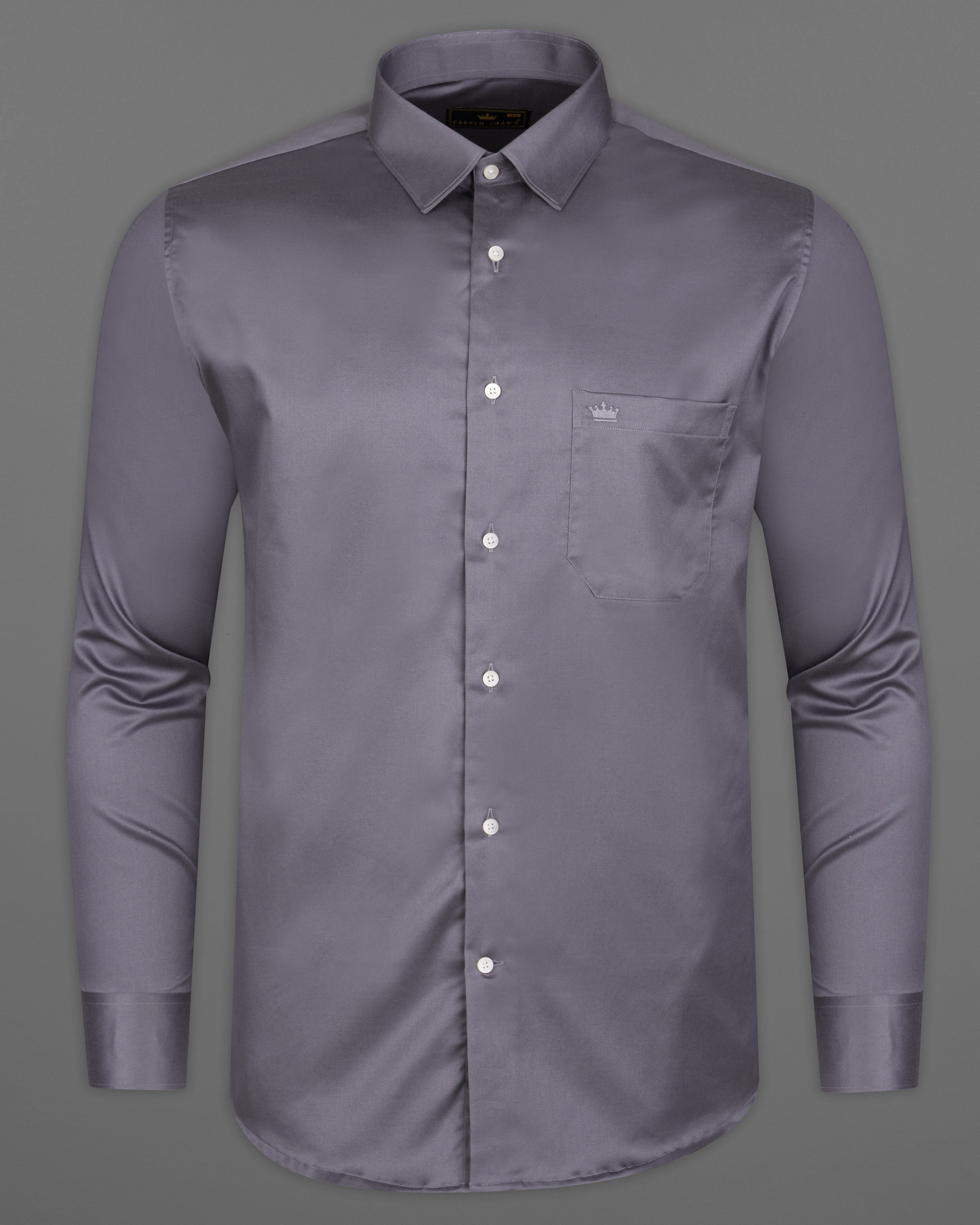 Storm Gray Super Soft Premium Cotton Shirt 9324-38, 9324-H-38, 9324-39, 9324-H-39, 9324-40, 9324-H-40, 9324-42, 9324-H-42, 9324-44, 9324-H-44, 9324-46, 9324-H-46, 9324-48, 9324-H-48, 9324-50, 9324-H-50, 9324-52, 9324-H-52