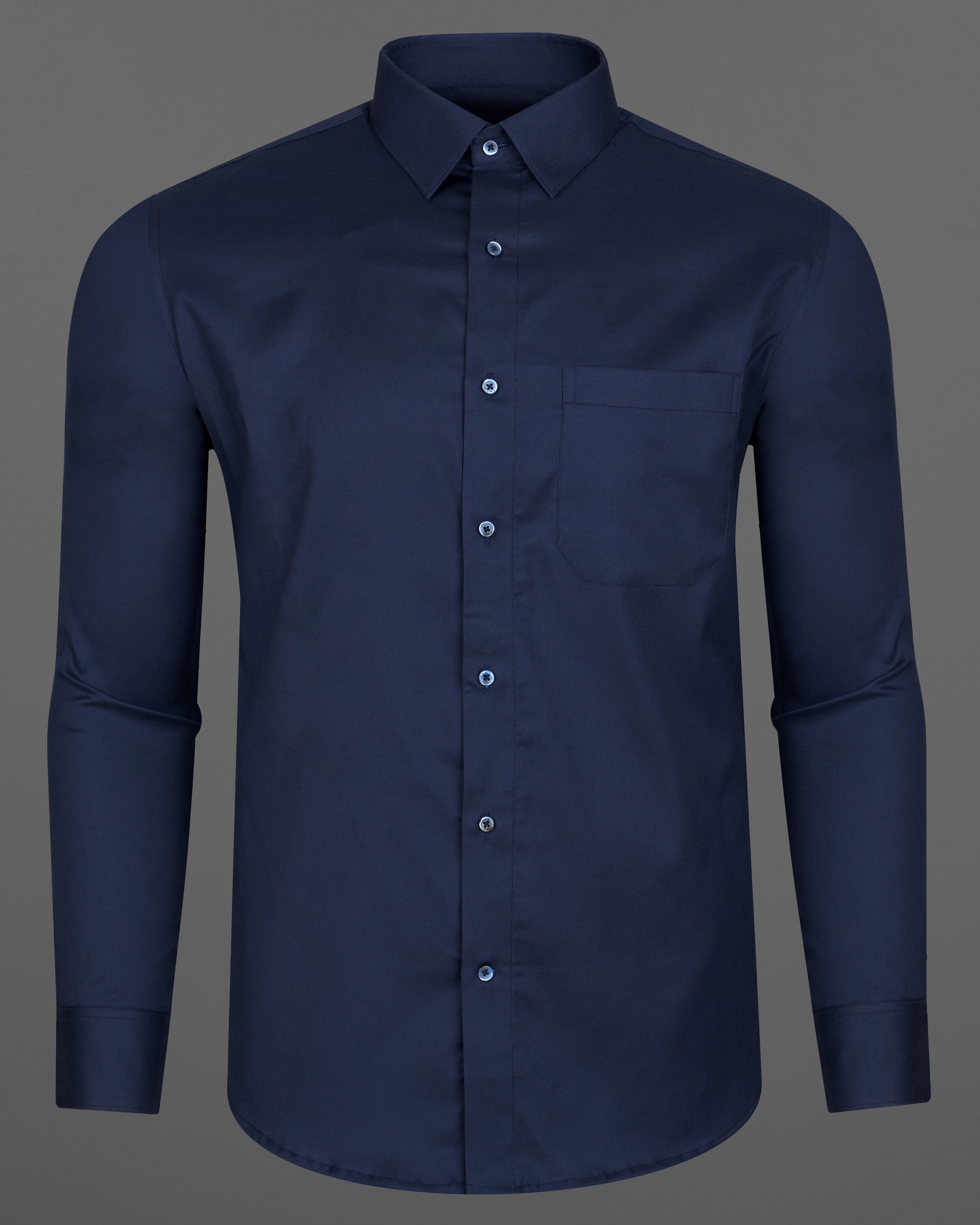 Ebony Navy Blue Dobby Textured Premium Giza Cotton Shirt 9331-BLE-38, 9331-BLE-H-38, 9331-BLE-39, 9331-BLE-H-39, 9331-BLE-40, 9331-BLE-H-40, 9331-BLE-42, 9331-BLE-H-42, 9331-BLE-44, 9331-BLE-H-44, 9331-BLE-46, 9331-BLE-H-46, 9331-BLE-48, 9331-BLE-H-48, 9331-BLE-50, 9331-BLE-H-50, 9331-BLE-52, 9331-BLE-H-52