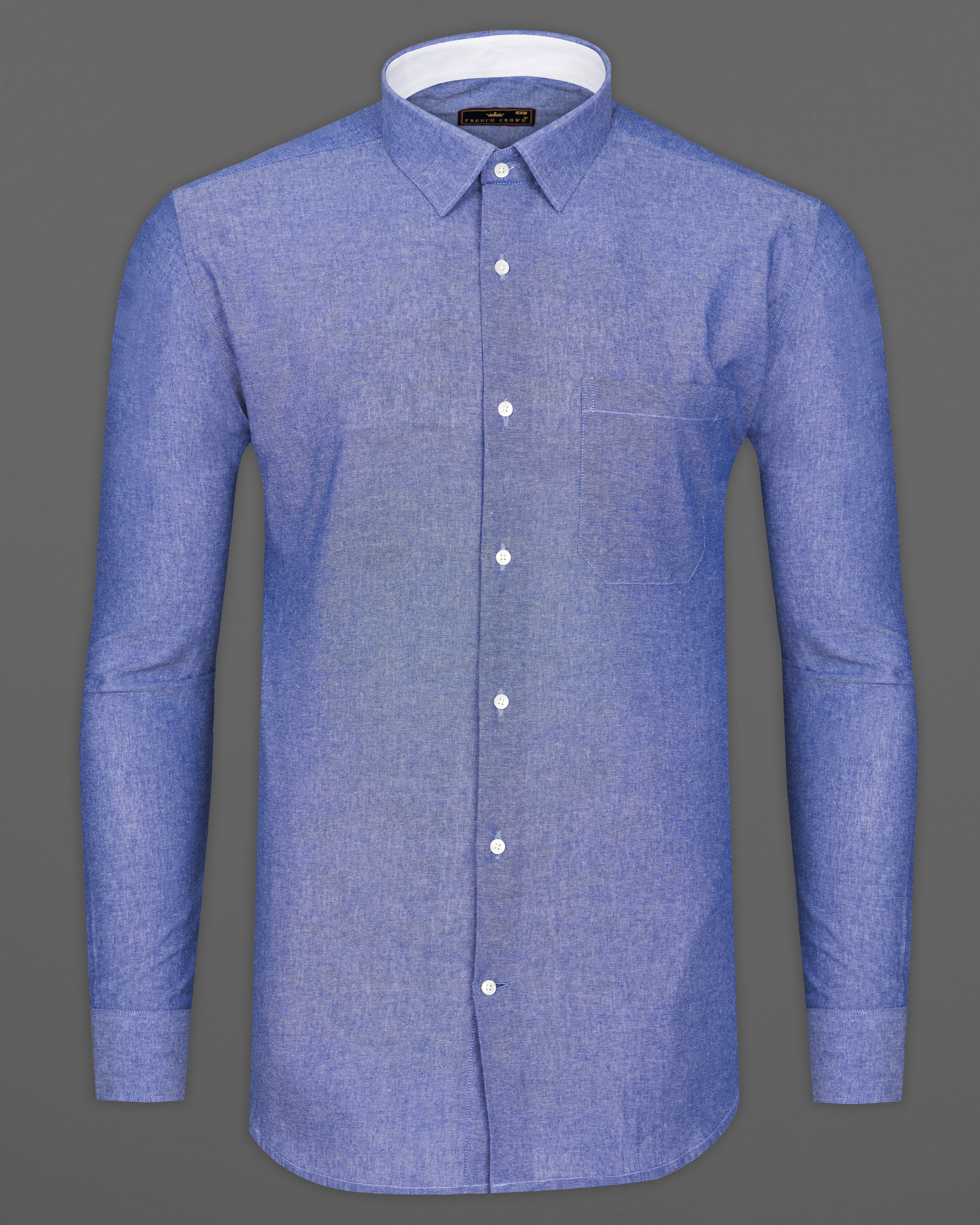 Scampi Blue Luxurious Linen Shirt 9353-CP-38, 9353-CP-H-38, 9353-CP-39, 9353-CP-H-39, 9353-CP-40, 9353-CP-H-40, 9353-CP-42, 9353-CP-H-42, 9353-CP-44, 9353-CP-H-44, 9353-CP-46, 9353-CP-H-46, 9353-CP-48, 9353-CP-H-48, 9353-CP-50, 9353-CP-H-50, 9353-CP-52, 9353-CP-H-52