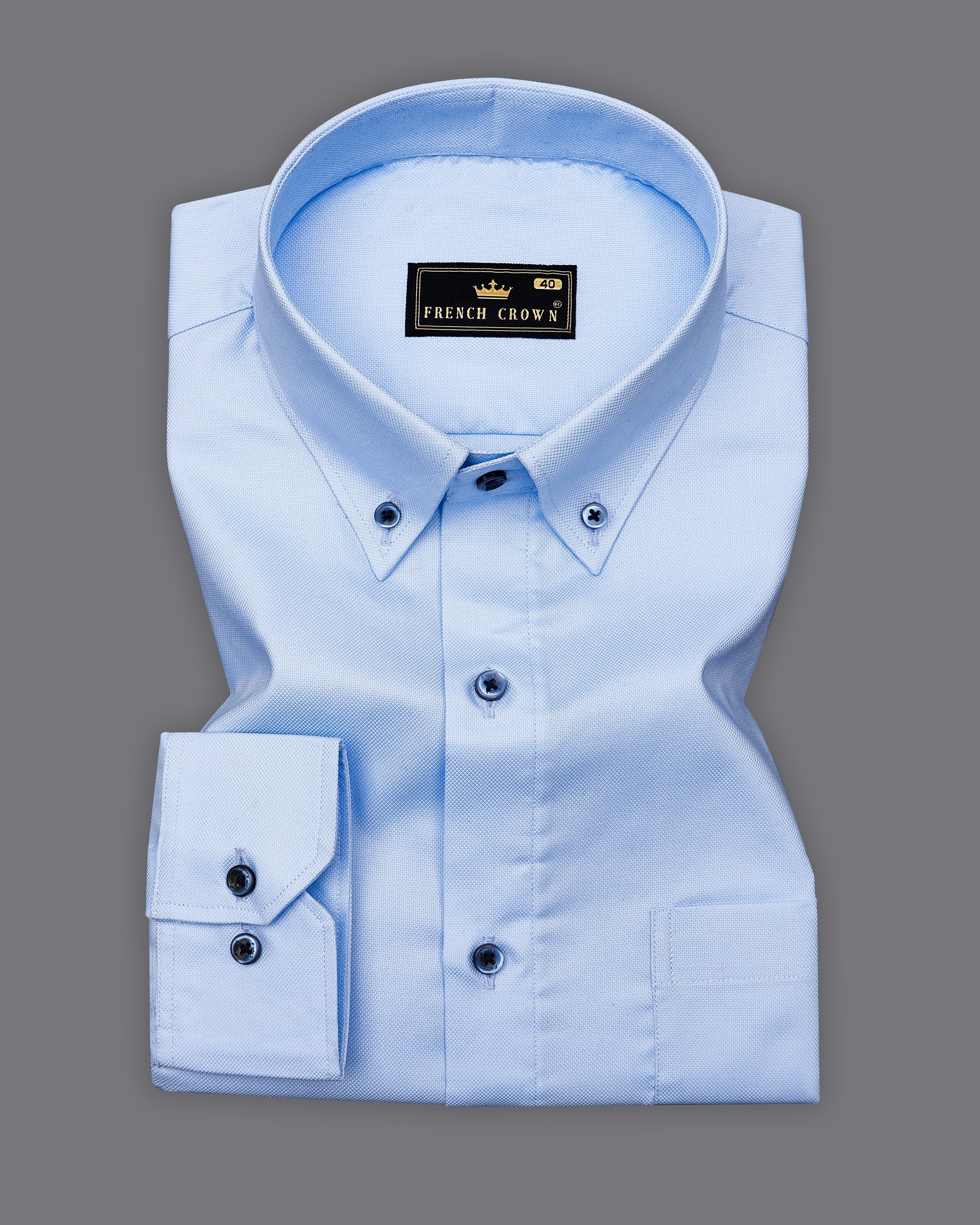 Periwinkle Blue Dobby Textured Premium Giza Cotton Shirt 9401-BD-BLE-38, 9401-BD-BLE-H-38, 9401-BD-BLE-39, 9401-BD-BLE-H-39, 9401-BD-BLE-40, 9401-BD-BLE-H-40, 9401-BD-BLE-42, 9401-BD-BLE-H-42, 9401-BD-BLE-44, 9401-BD-BLE-H-44, 9401-BD-BLE-46, 9401-BD-BLE-H-46, 9401-BD-BLE-48, 9401-BD-BLE-H-48, 9401-BD-BLE-50, 9401-BD-BLE-H-50, 9401-BD-BLE-52, 9401-BD-BLE-H-52