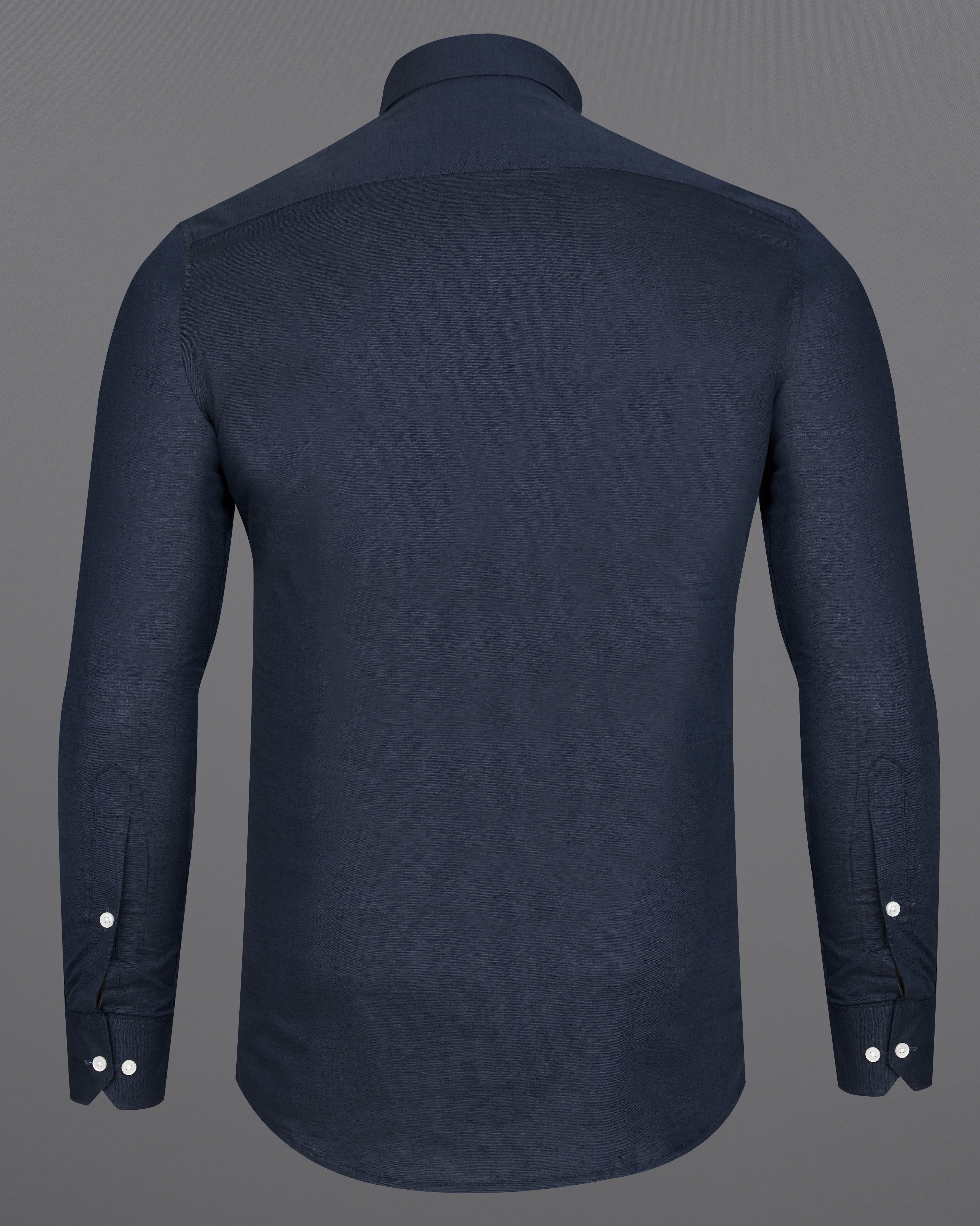 Firefly Navy Blue Luxurious Linen Shirt 9434-BD-38, 9434-BD-H-38, 9434-BD-39, 9434-BD-H-39, 9434-BD-40, 9434-BD-H-40, 9434-BD-42, 9434-BD-H-42, 9434-BD-44, 9434-BD-H-44, 9434-BD-46, 9434-BD-H-46, 9434-BD-48, 9434-BD-H-48, 9434-BD-50, 9434-BD-H-50, 9434-BD-52, 9434-BD-H-52