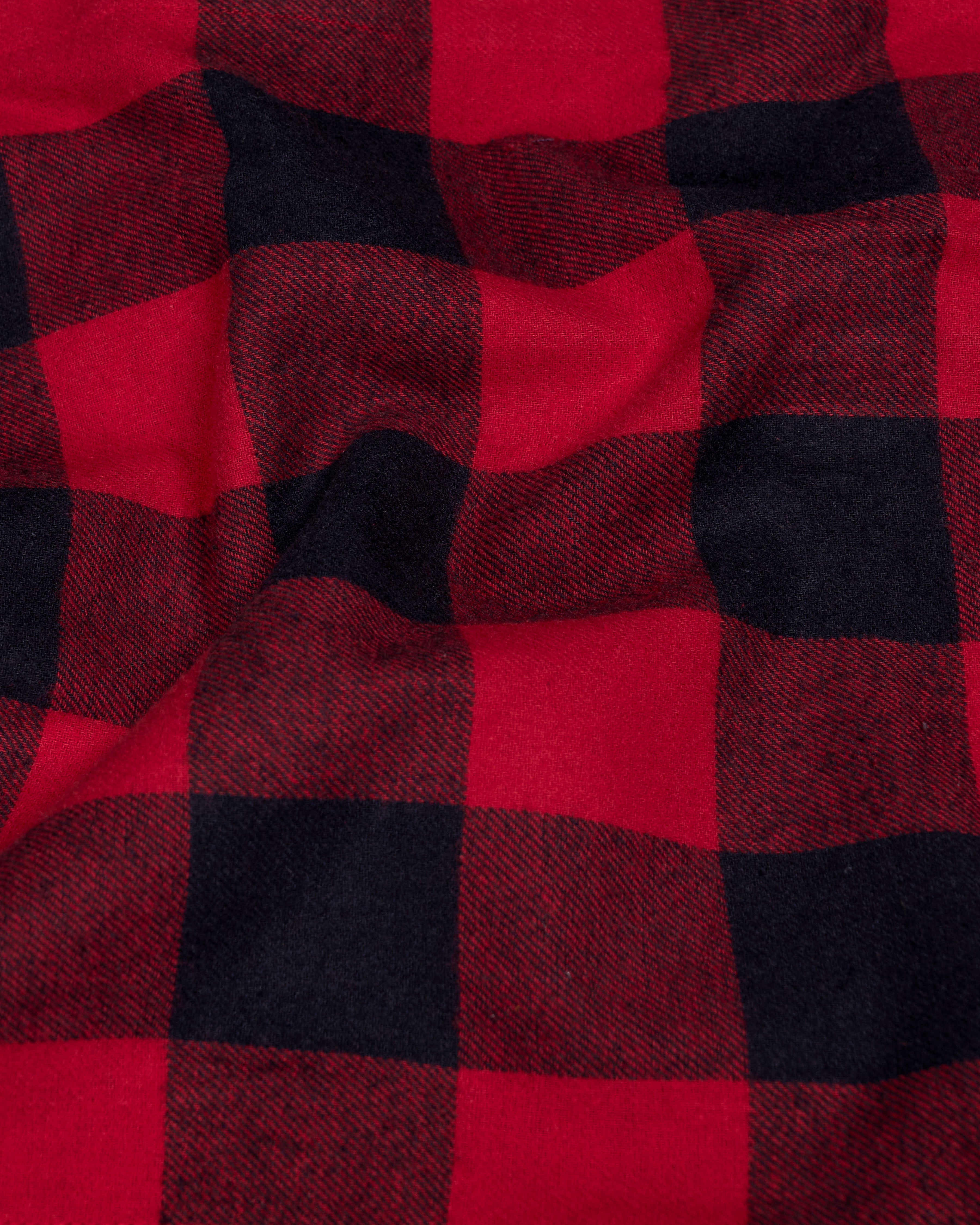 Carmine Red and Black Checked Flannel Overshirt/Shacket 9458-BD-OS-38, 9458-BD-OS-H-38, 9458-BD-OS-39, 9458-BD-OS-H-39, 9458-BD-OS-40, 9458-BD-OS-H-40, 9458-BD-OS-42, 9458-BD-OS-H-42, 9458-BD-OS-44, 9458-BD-OS-H-44, 9458-BD-OS-46, 9458-BD-OS-H-46, 9458-BD-OS-48, 9458-BD-OS-H-48, 9458-BD-OS-50, 9458-BD-OS-H-50, 9458-BD-OS-52, 9458-BD-OS-H-52