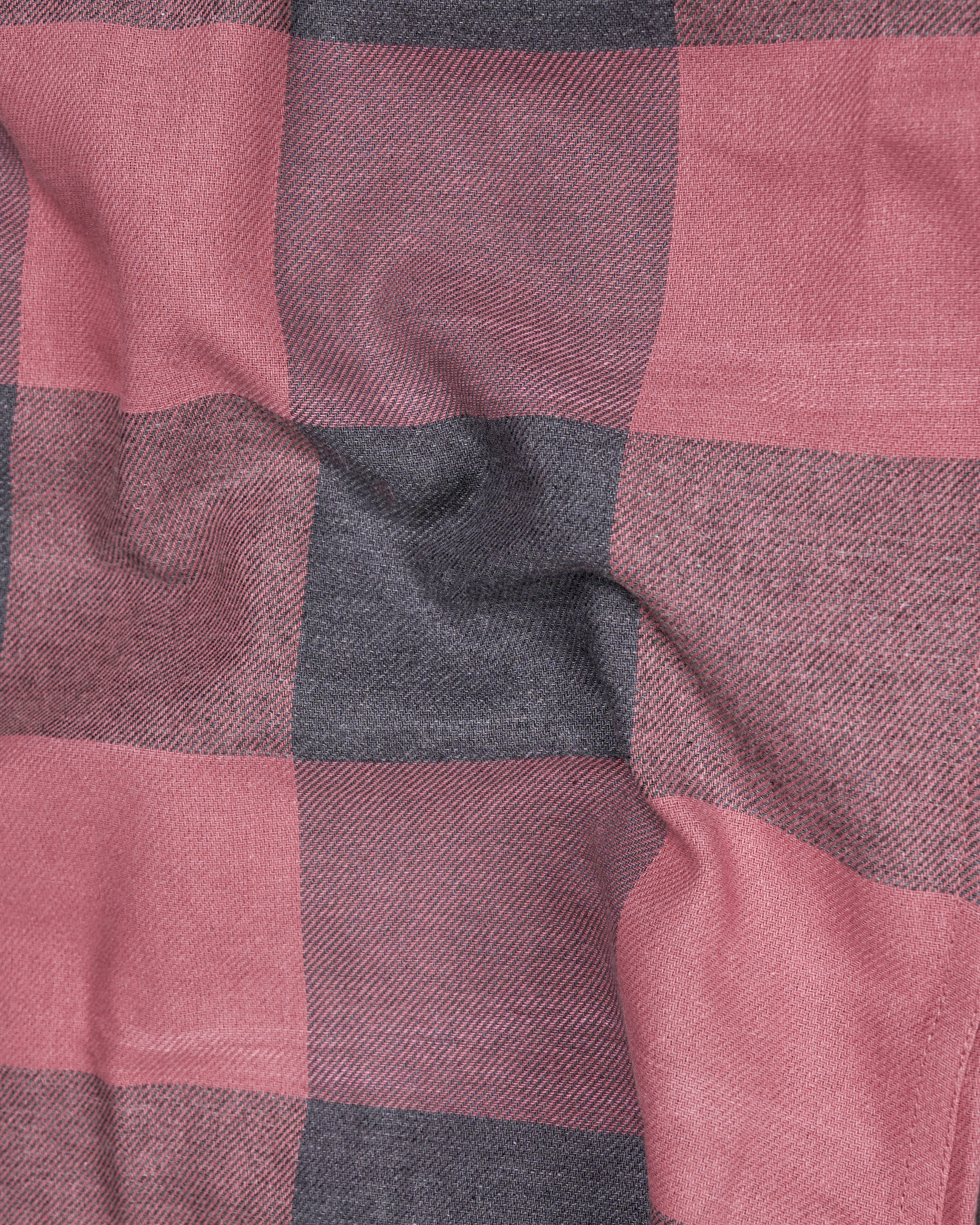 Turkish Pink with Gravel Gray Twill Checked Premium Cotton Overshirt 9463-BD-BLK-OS-38, 9463-BD-BLK-OS-H-38, 9463-BD-BLK-OS-39, 9463-BD-BLK-OS-H-39, 9463-BD-BLK-OS-40, 9463-BD-BLK-OS-H-40, 9463-BD-BLK-OS-42, 9463-BD-BLK-OS-H-42, 9463-BD-BLK-OS-44, 9463-BD-BLK-OS-H-44, 9463-BD-BLK-OS-46, 9463-BD-BLK-OS-H-46, 9463-BD-BLK-OS-48, 9463-BD-BLK-OS-H-48, 9463-BD-BLK-OS-50, 9463-BD-BLK-OS-H-50, 9463-BD-BLK-OS-52, 9463-BD-BLK-OS-H-52