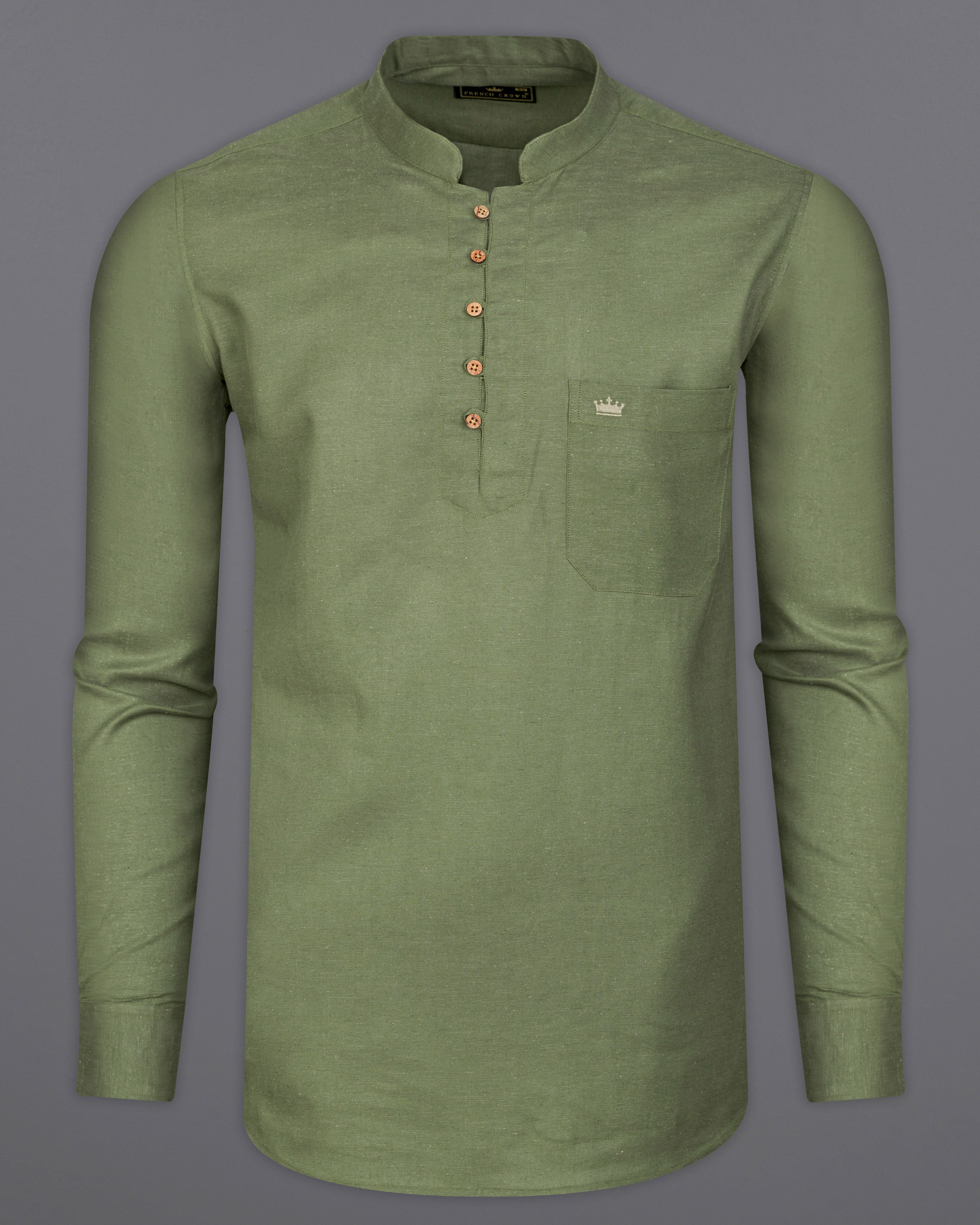 Shadow Green Luxurious Linen Kurta Shirt 9543-KS-38, 9543-KS-H-38, 9543-KS-39, 9543-KS-H-39, 9543-KS-40, 9543-KS-H-40, 9543-KS-42, 9543-KS-H-42, 9543-KS-44, 9543-KS-H-44, 9543-KS-46, 9543-KS-H-46, 9543-KS-48, 9543-KS-H-48, 9543-KS-50, 9543-KS-H-50, 9543-KS-52, 9543-KS-H-52