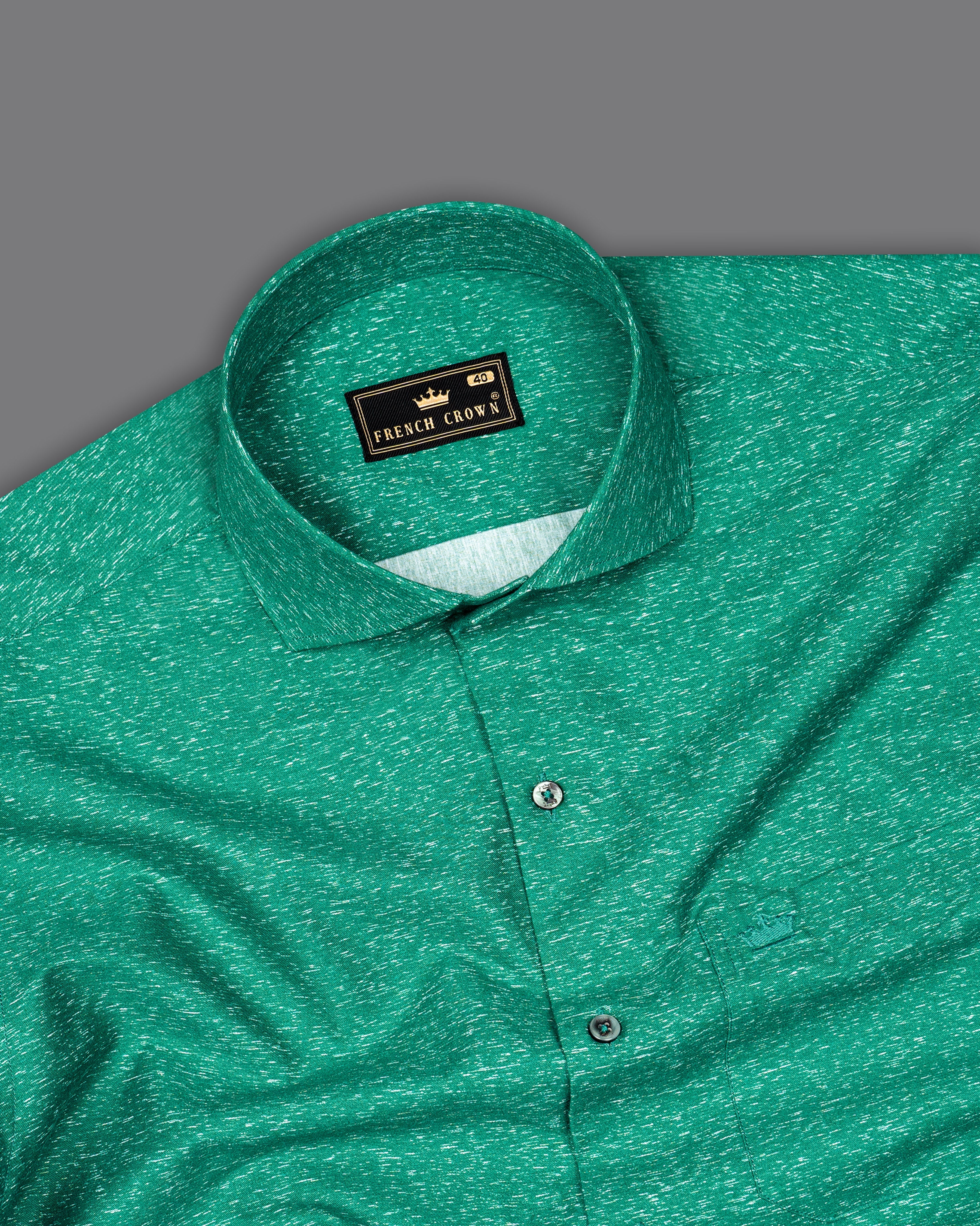 Tropical Green with White and Riptide Blue Striped Royal Oxford Designer Shirt 9554-CA-GR-38, 9554-CA-GR-H-38, 9554-CA-GR-39, 9554-CA-GR-H-39, 9554-CA-GR-40, 9554-CA-GR-H-40, 9554-CA-GR-42, 9554-CA-GR-H-42, 9554-CA-GR-44, 9554-CA-GR-H-44, 9554-CA-GR-46, 9554-CA-GR-H-46, 9554-CA-GR-48, 9554-CA-GR-H-48, 9554-CA-GR-50, 9554-CA-GR-H-50, 9554-CA-GR-52, 9554-CA-GR-H-52