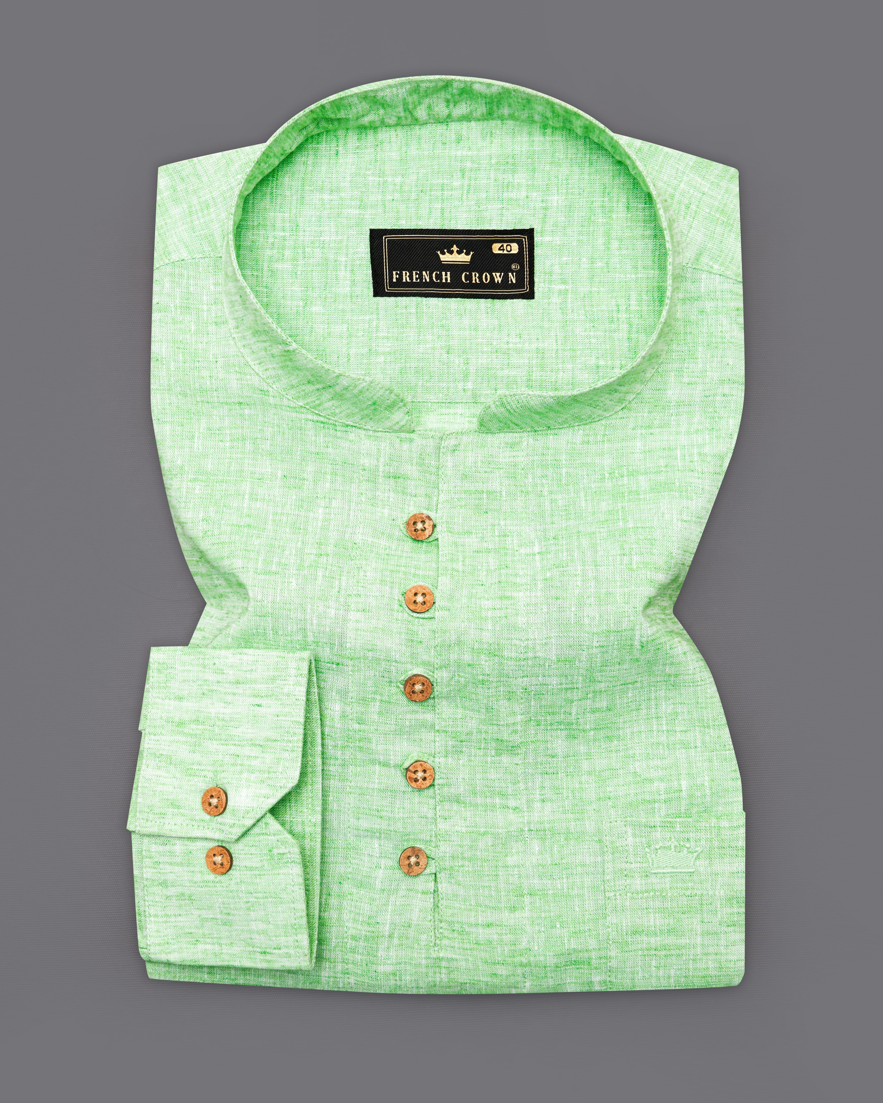 Madang Green Luxurious Linen Kurta Shirt 9603-KS-38,9603-KS-H-38,9603-KS-39,9603-KS-H-39,9603-KS-40,9603-KS-H-40,9603-KS-42,9603-KS-H-42,9603-KS-44,9603-KS-H-44,9603-KS-46,9603-KS-H-46,9603-KS-48,9603-KS-H-48,9603-KS-50,9603-KS-H-50,9603-KS-52,9603-KS-H-52