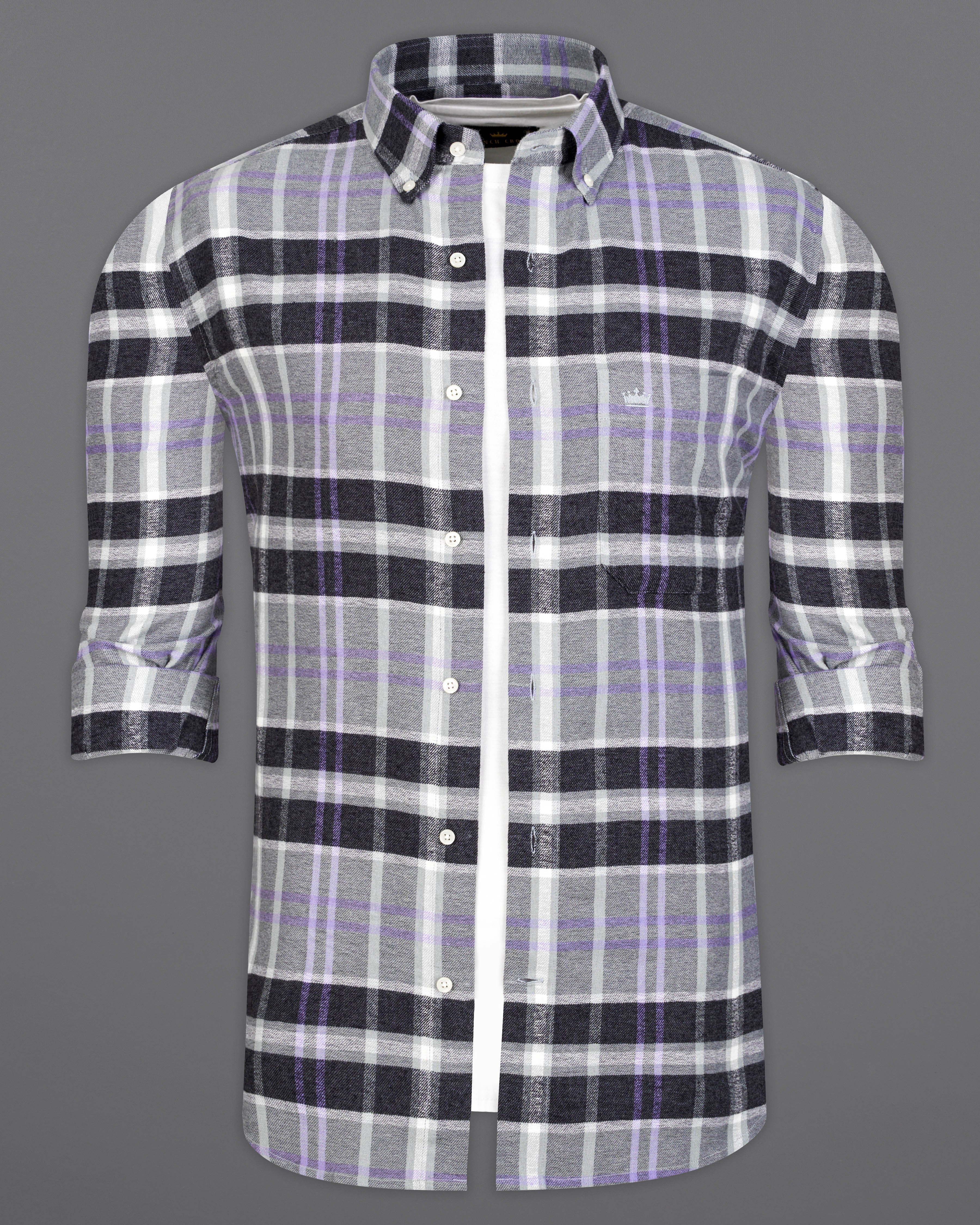 Thunder Black with Spring Gray Checkered Flannel OverShirt 9604-BD-OS-38,9604-BD-OS-H-38,9604-BD-OS-39,9604-BD-OS-H-39,9604-BD-OS-40,9604-BD-OS-H-40,9604-BD-OS-42,9604-BD-OS-H-42,9604-BD-OS-44,9604-BD-OS-H-44,9604-BD-OS-46,9604-BD-OS-H-46,9604-BD-OS-48,9604-BD-OS-H-48,9604-BD-OS-50,9604-BD-OS-H-50,9604-BD-OS-52,9604-BD-OS-H-52