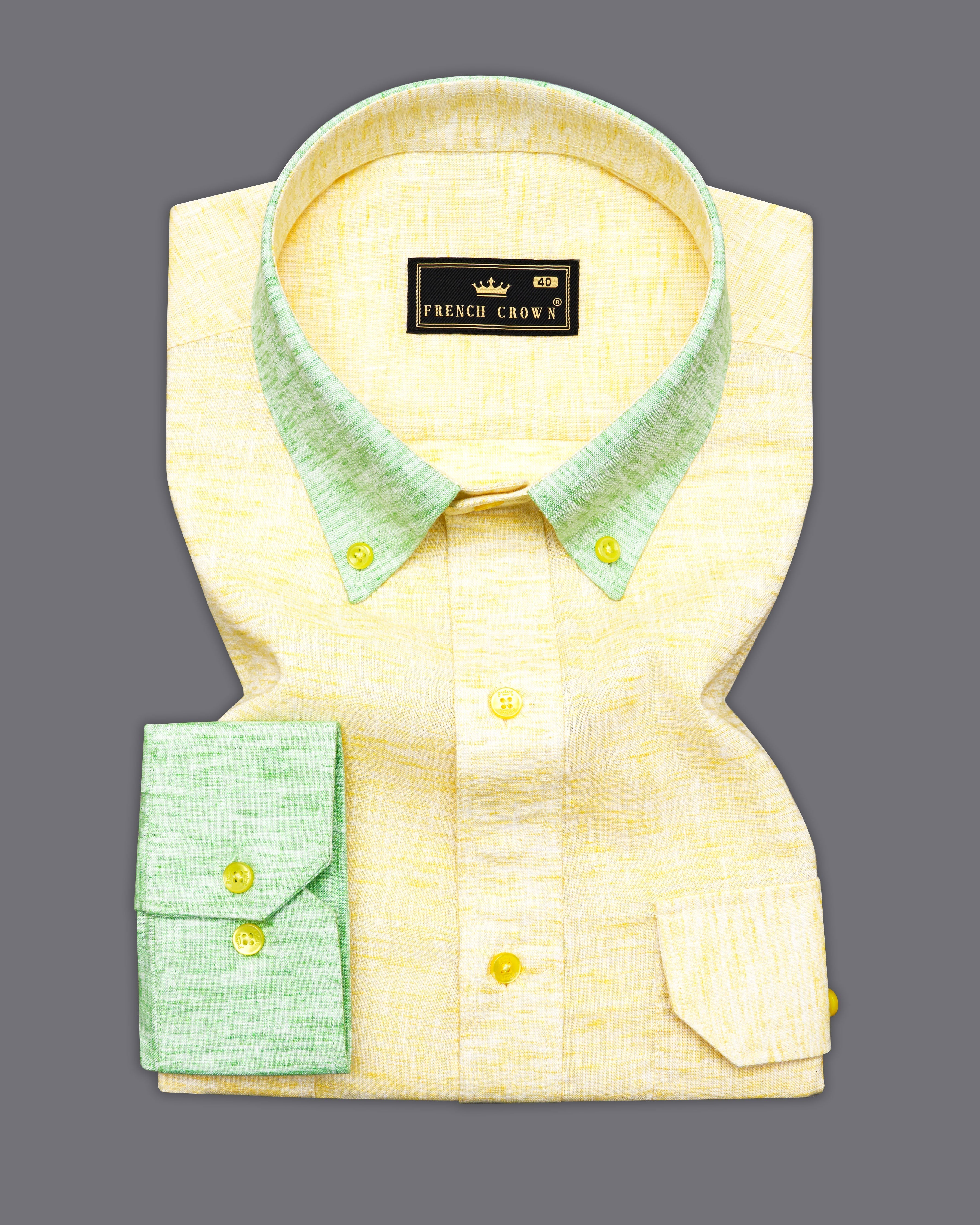 Citrine Yellow and Green Luxurious Linen Designer Shirt 9607-BD-YL-FP-P545-38,9607-BD-YL-FP-P545-H-38,9607-BD-YL-FP-P545-39,9607-BD-YL-FP-P545-H-39,9607-BD-YL-FP-P545-40,9607-BD-YL-FP-P545-H-40,9607-BD-YL-FP-P545-42,9607-BD-YL-FP-P545-H-42,9607-BD-YL-FP-P545-44,9607-BD-YL-FP-P545-H-44,9607-BD-YL-FP-P545-46,9607-BD-YL-FP-P545-H-46,9607-BD-YL-FP-P545-48,9607-BD-YL-FP-P545-H-48,9607-BD-YL-FP-P545-50,9607-BD-YL-FP-P545-H-50,9607-BD-YL-FP-P545-52,9607-BD-YL-FP-P545-H-52