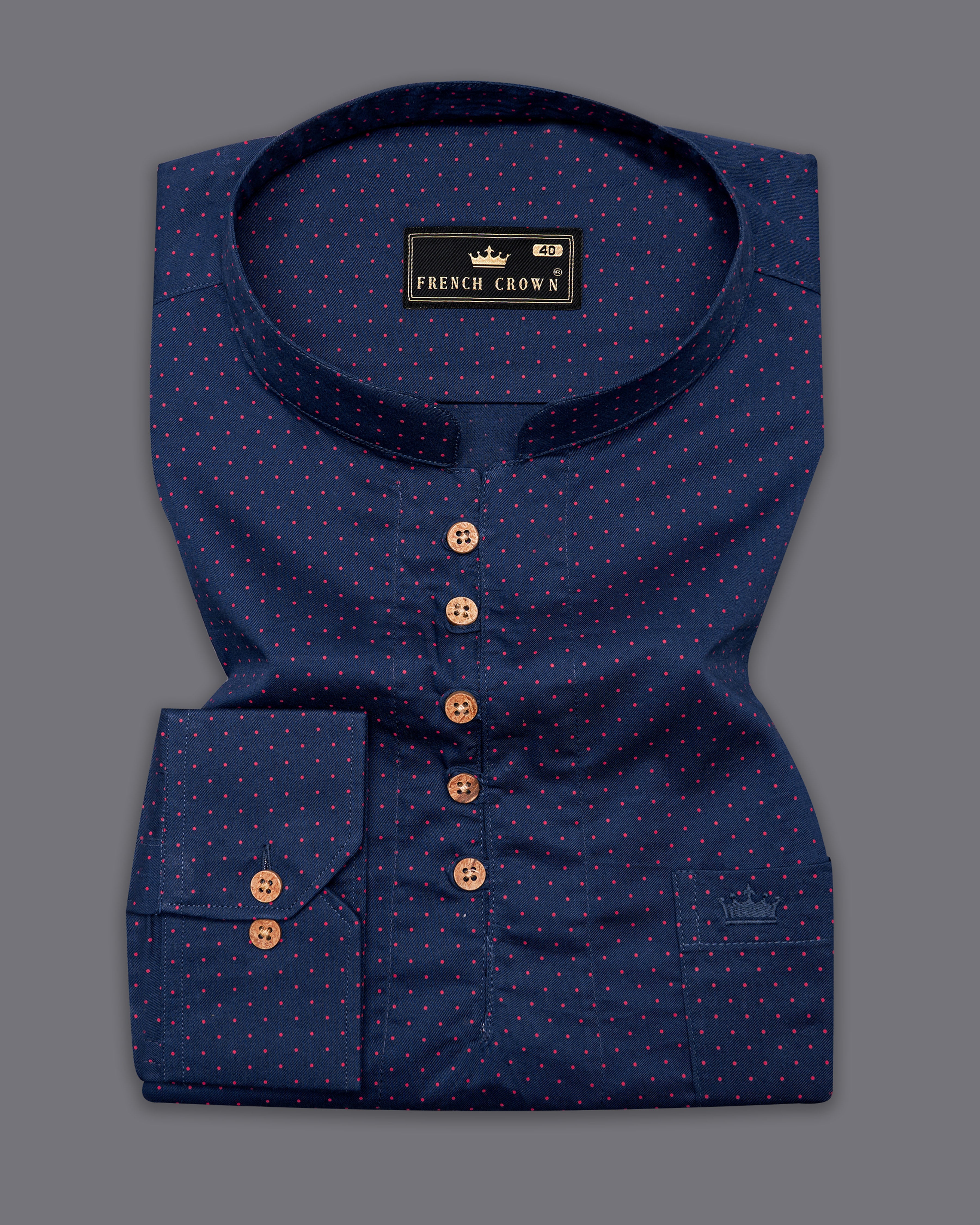 Zodiac Navy Blue with Jasper Red Printed Super Soft Premium Cotton Kurta Shirt 9636-KS-38,9636-KS-H-38,9636-KS-39,9636-KS-H-39,9636-KS-40,9636-KS-H-40,9636-KS-42,9636-KS-H-42,9636-KS-44,9636-KS-H-44,9636-KS-46,9636-KS-H-46,9636-KS-48,9636-KS-H-48,9636-KS-50,9636-KS-H-50,9636-KS-52,9636-KS-H-52