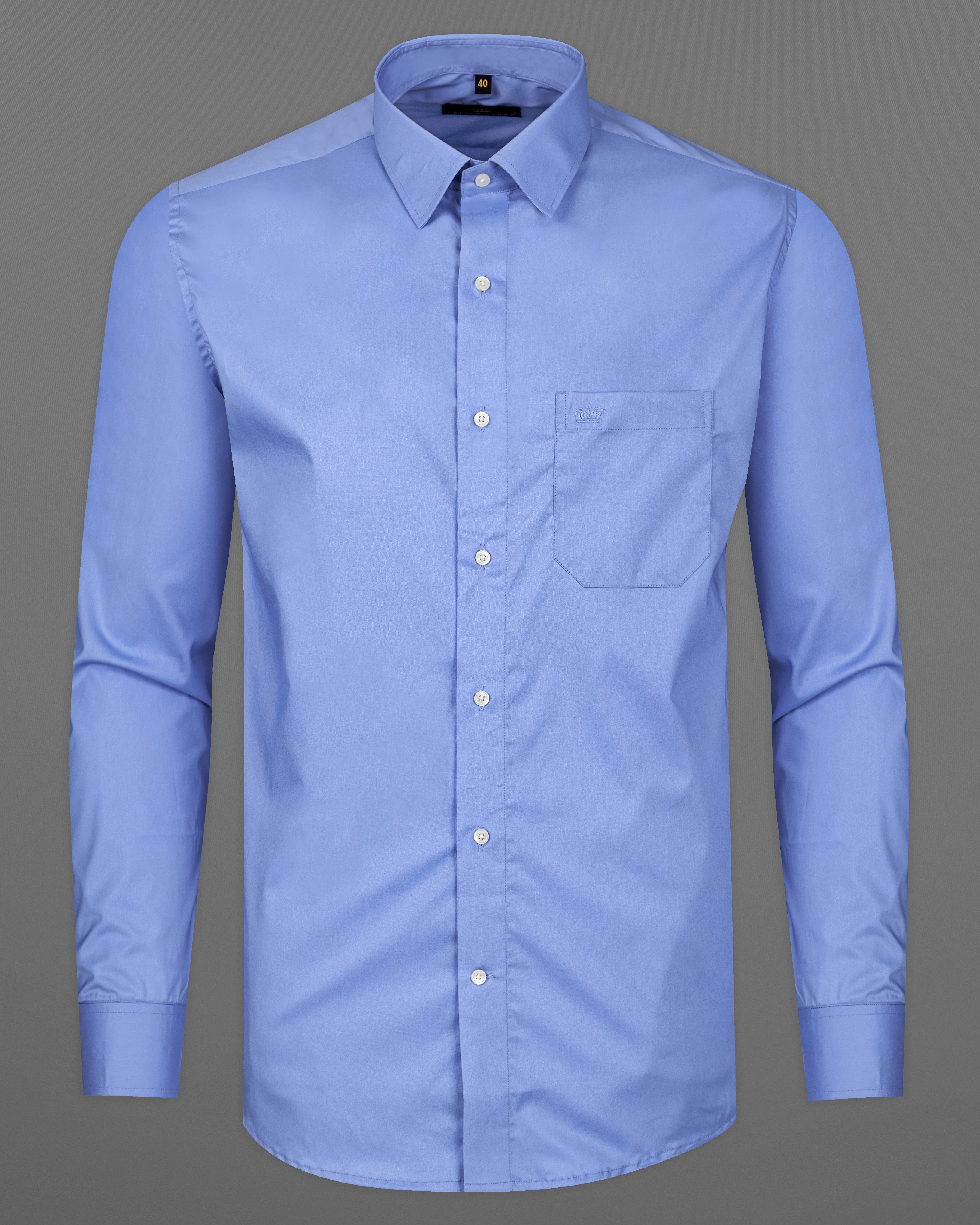 Tealish Blue Premium Cotton Shirt 9660-38,9660-H-38,9660-39,9660-H-39,9660-40,9660-H-40,9660-42,9660-H-42,9660-44,9660-H-44,9660-46,9660-H-46,9660-48,9660-H-48,9660-50,9660-H-50,9660-52,9660-H-52