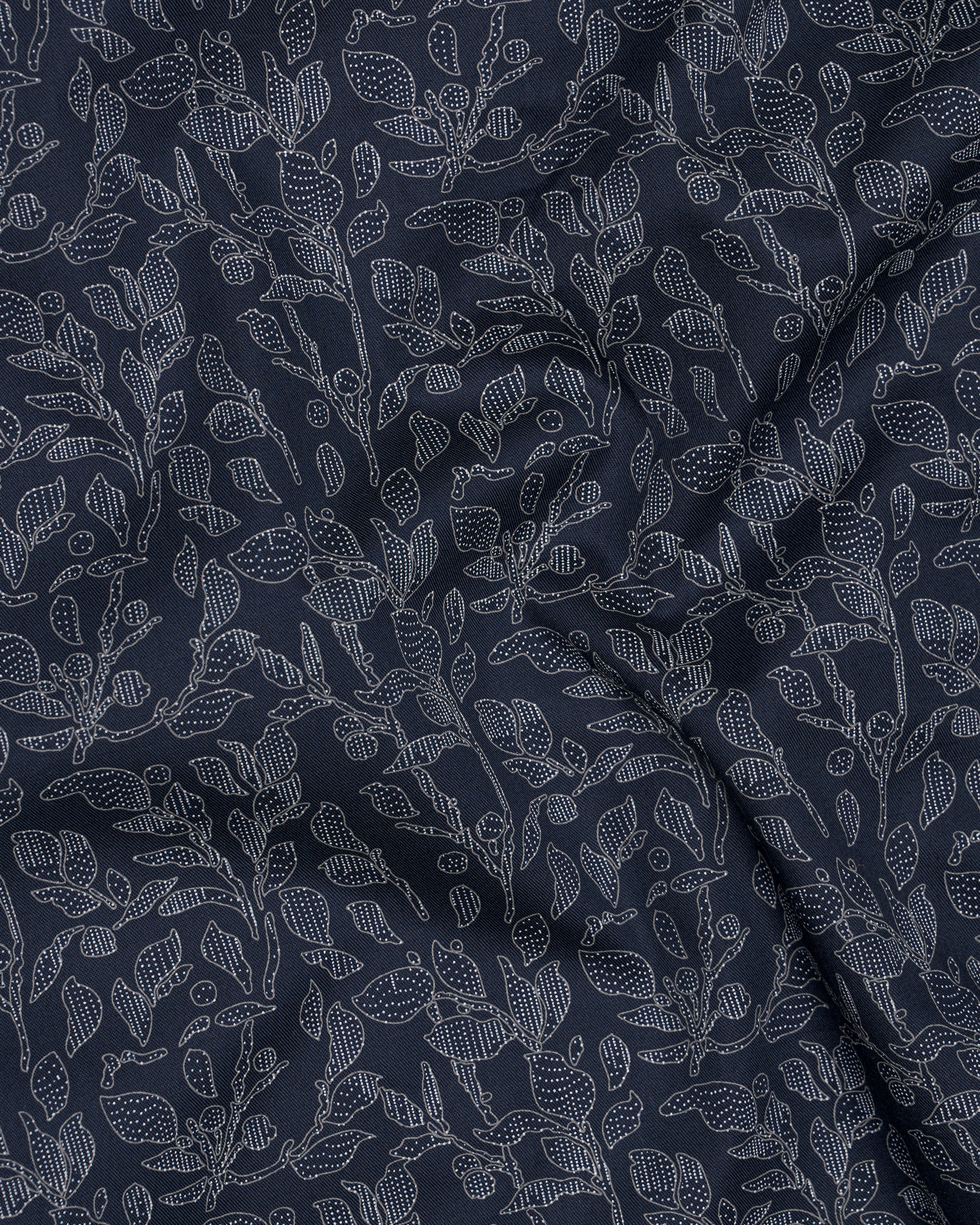 Ebony Clay Blue with Leaves Printed Super Soft Premium Cotton Shirt 9683-BLE-38, 9683-BLE-H-38, 9683-BLE-39, 9683-BLE-H-39, 9683-BLE-40, 9683-BLE-H-40, 9683-BLE-42, 9683-BLE-H-42, 9683-BLE-44, 9683-BLE-H-44, 9683-BLE-46, 9683-BLE-H-46, 9683-BLE-48, 9683-BLE-H-48, 9683-BLE-50, 9683-BLE-H-50, 9683-BLE-52, 9683-BLE-H-52