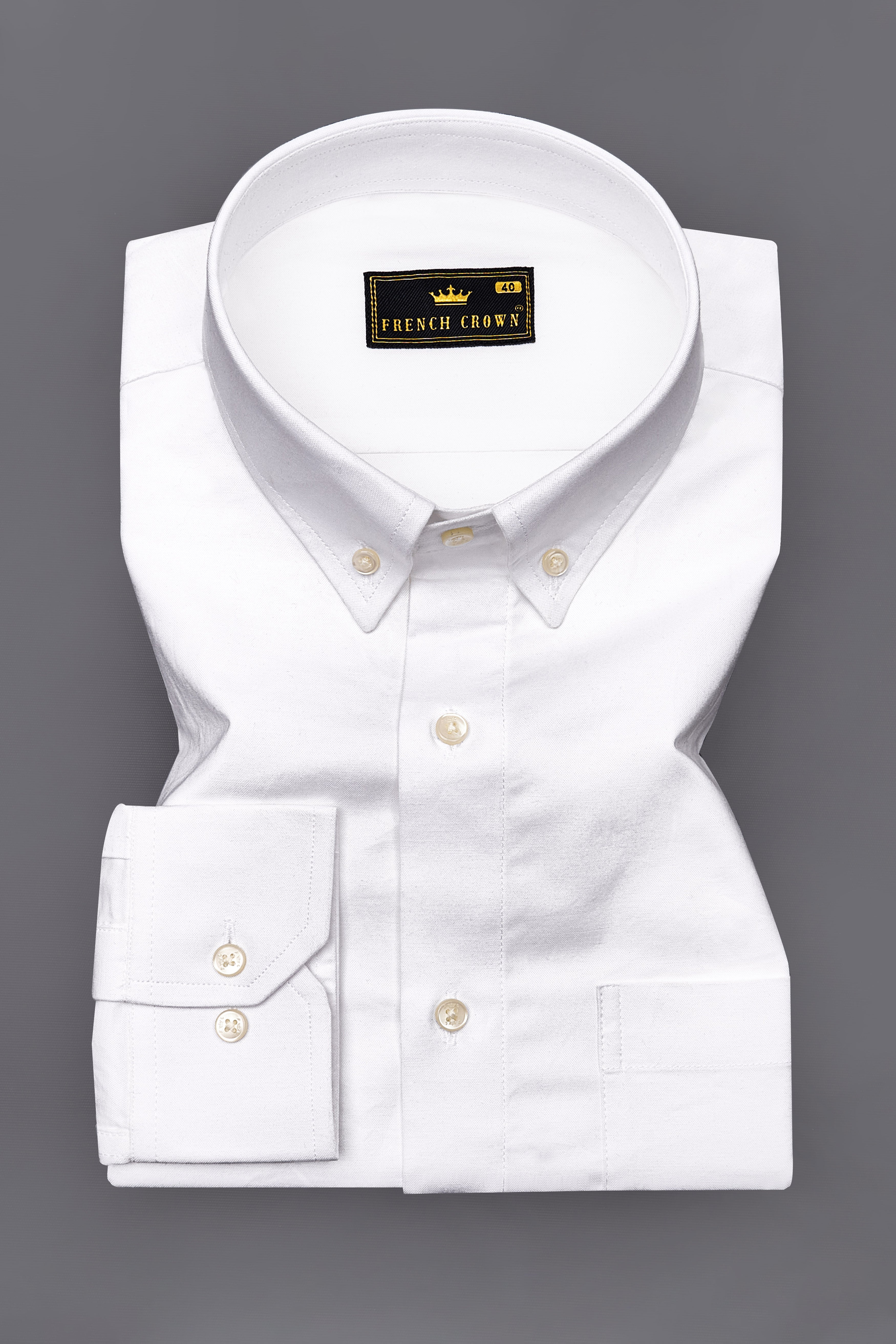 Bright White Royal Oxford Shirt