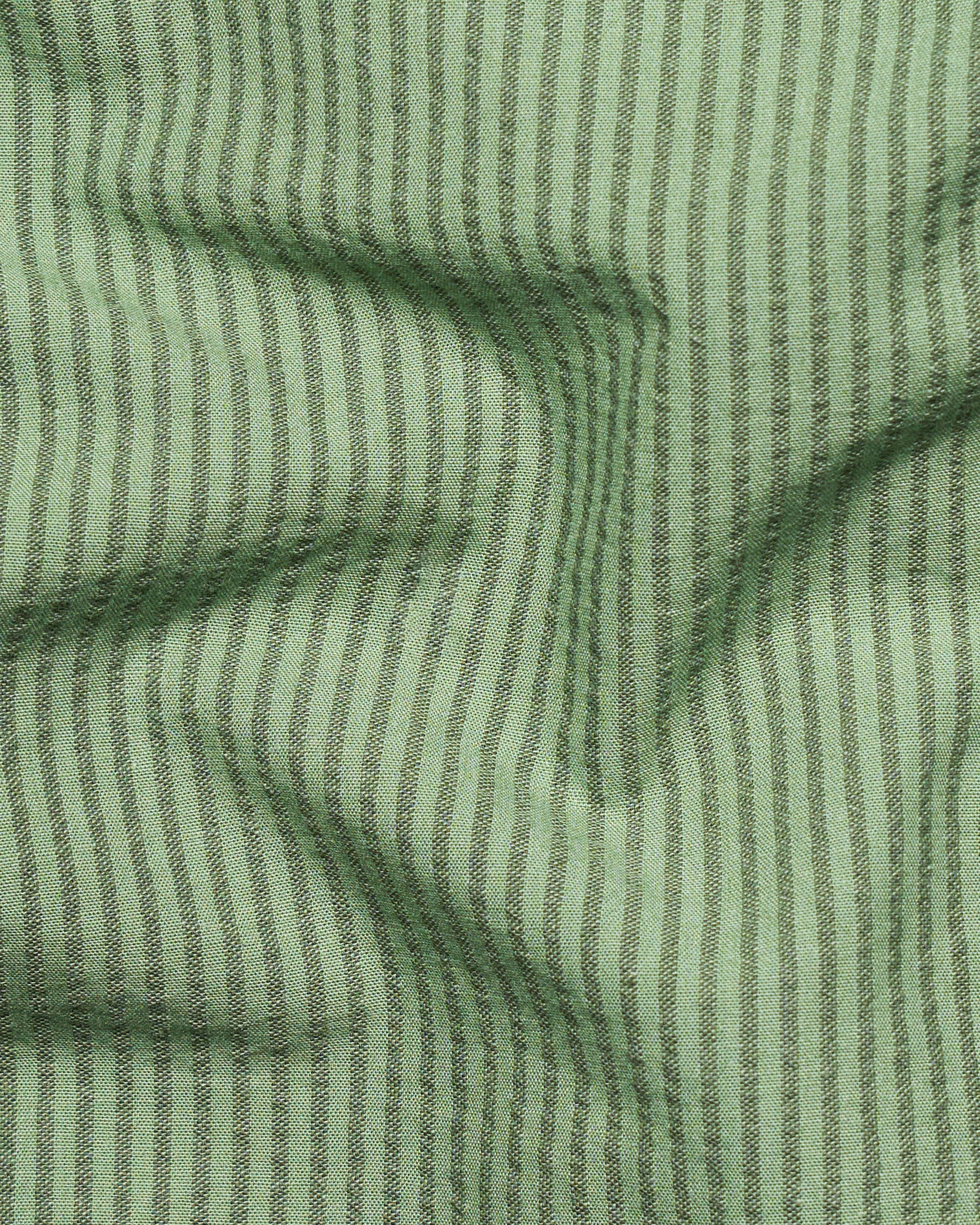 Oxley Green Striped Seersucker Giza Cotton Shirt 9687-CA-38, 9687-CA-H-38, 9687-CA-39, 9687-CA-H-39, 9687-CA-40, 9687-CA-H-40, 9687-CA-42, 9687-CA-H-42, 9687-CA-44, 9687-CA-H-44, 9687-CA-46, 9687-CA-H-46, 9687-CA-48, 9687-CA-H-48, 9687-CA-50, 9687-CA-H-50, 9687-CA-52, 9687-CA-H-52