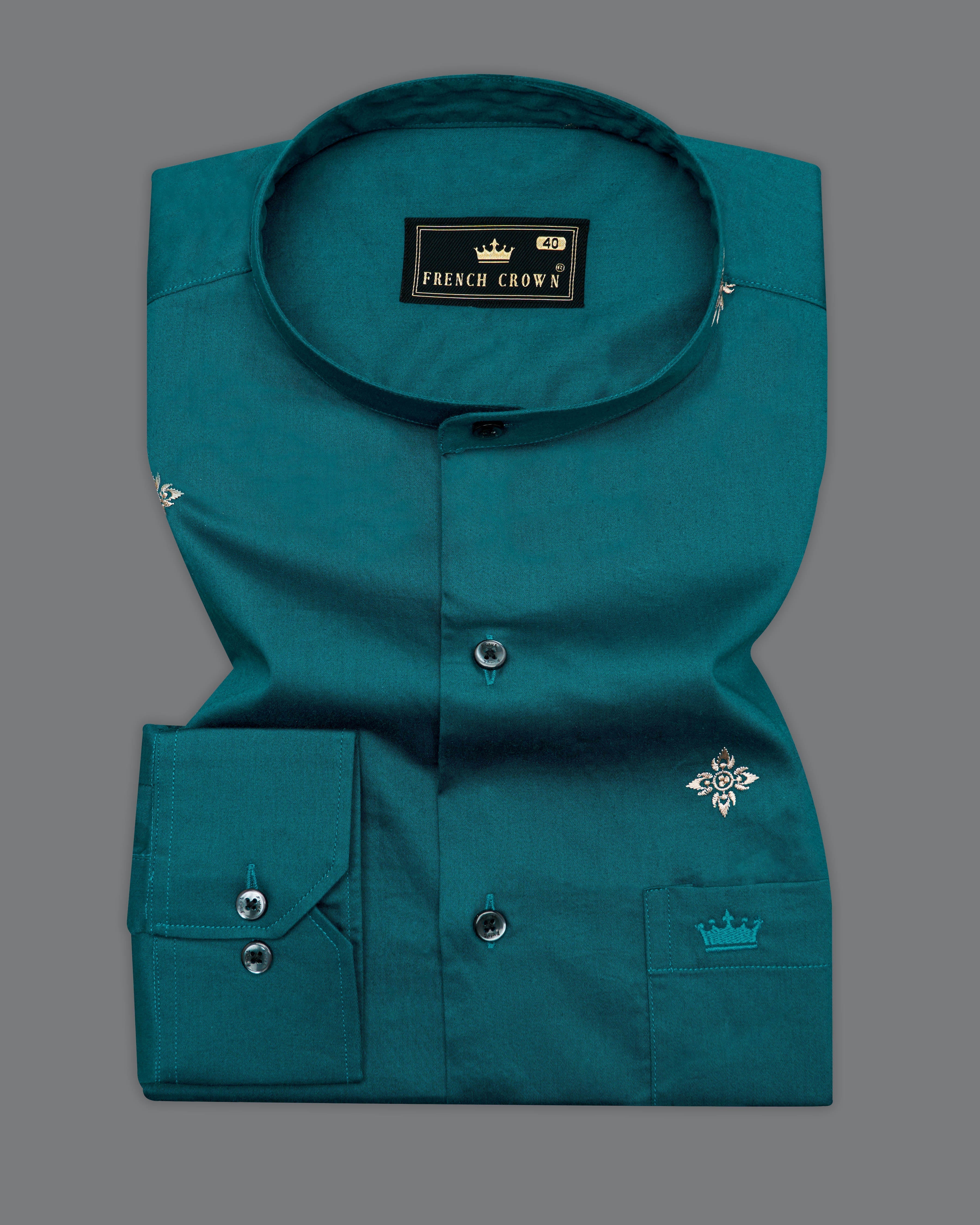 Sherpa Blue Embroidered Super Soft Premium Cotton Shirt 9704-M-BLK-38, 9704-M-BLK-H-38, 9704-M-BLK-39, 9704-M-BLK-H-39, 9704-M-BLK-40, 9704-M-BLK-H-40, 9704-M-BLK-42, 9704-M-BLK-H-42, 9704-M-BLK-44, 9704-M-BLK-H-44, 9704-M-BLK-46, 9704-M-BLK-H-46, 9704-M-BLK-48, 9704-M-BLK-H-48, 9704-M-BLK-50, 9704-M-BLK-H-50, 9704-M-BLK-52, 9704-M-BLK-H-52