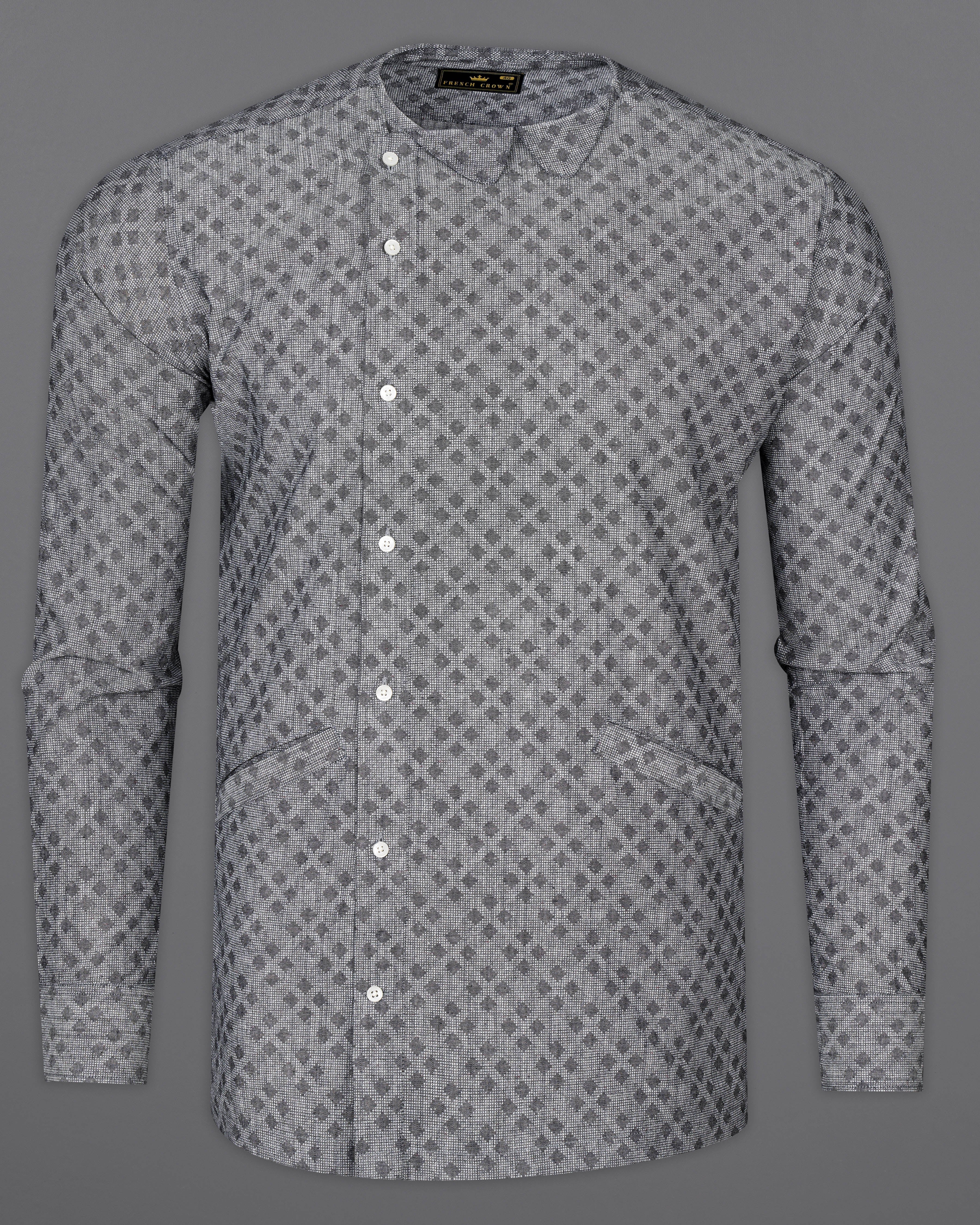 Regent Gray Dobby Textured Premium Giza Cotton Designer Shirt 9720-P368-38, 9720-P368-H-38, 9720-P368-39, 9720-P368-H-39, 9720-P368-40, 9720-P368-H-40, 9720-P368-42, 9720-P368-H-42, 9720-P368-44, 9720-P368-H-44, 9720-P368-46, 9720-P368-H-46, 9720-P368-48, 9720-P368-H-48, 9720-P368-50, 9720-P368-H-50, 9720-P368-52, 9720-P368-H-52