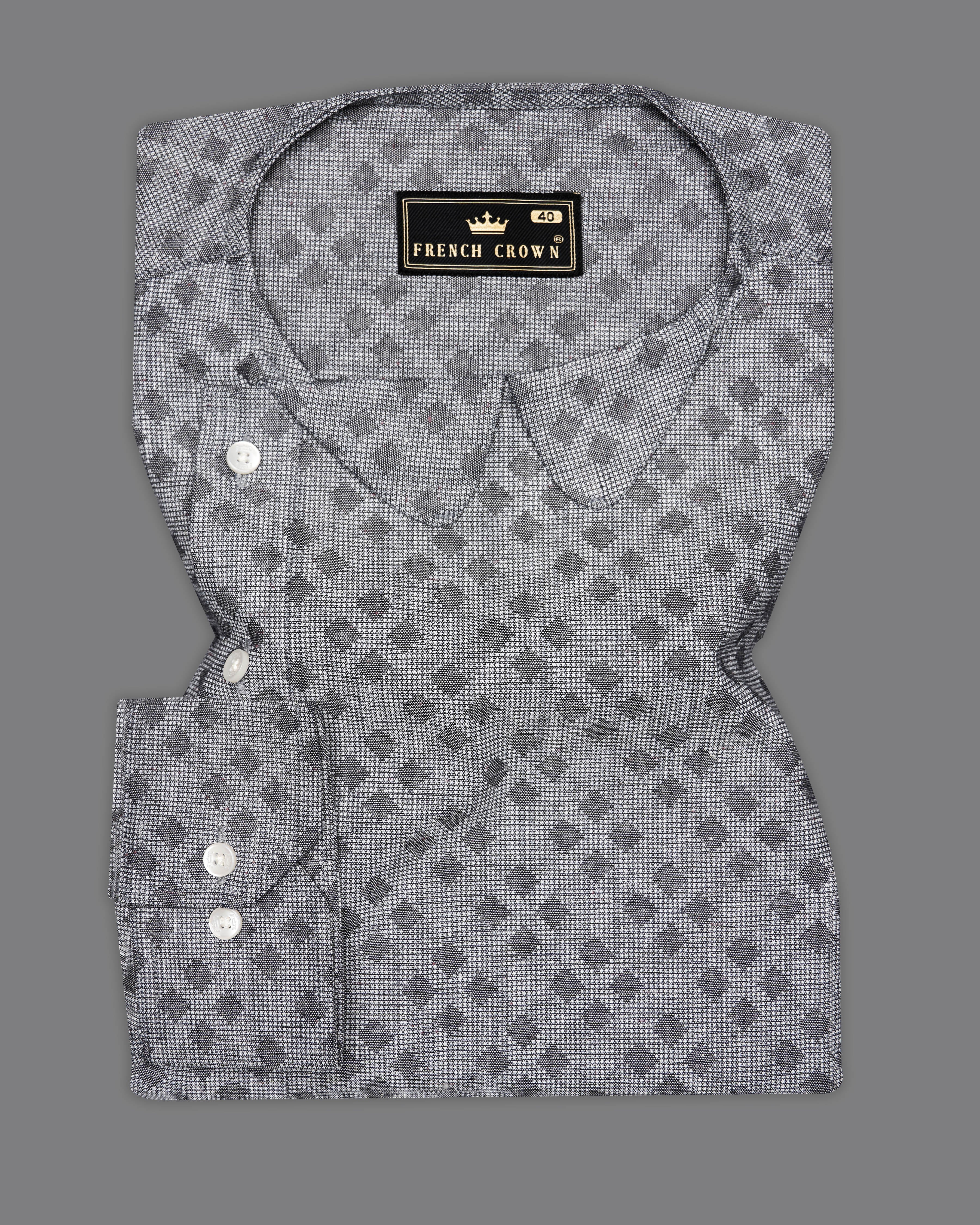 Regent Gray Dobby Textured Premium Giza Cotton Designer Shirt 9720-P368-38, 9720-P368-H-38, 9720-P368-39, 9720-P368-H-39, 9720-P368-40, 9720-P368-H-40, 9720-P368-42, 9720-P368-H-42, 9720-P368-44, 9720-P368-H-44, 9720-P368-46, 9720-P368-H-46, 9720-P368-48, 9720-P368-H-48, 9720-P368-50, 9720-P368-H-50, 9720-P368-52, 9720-P368-H-52