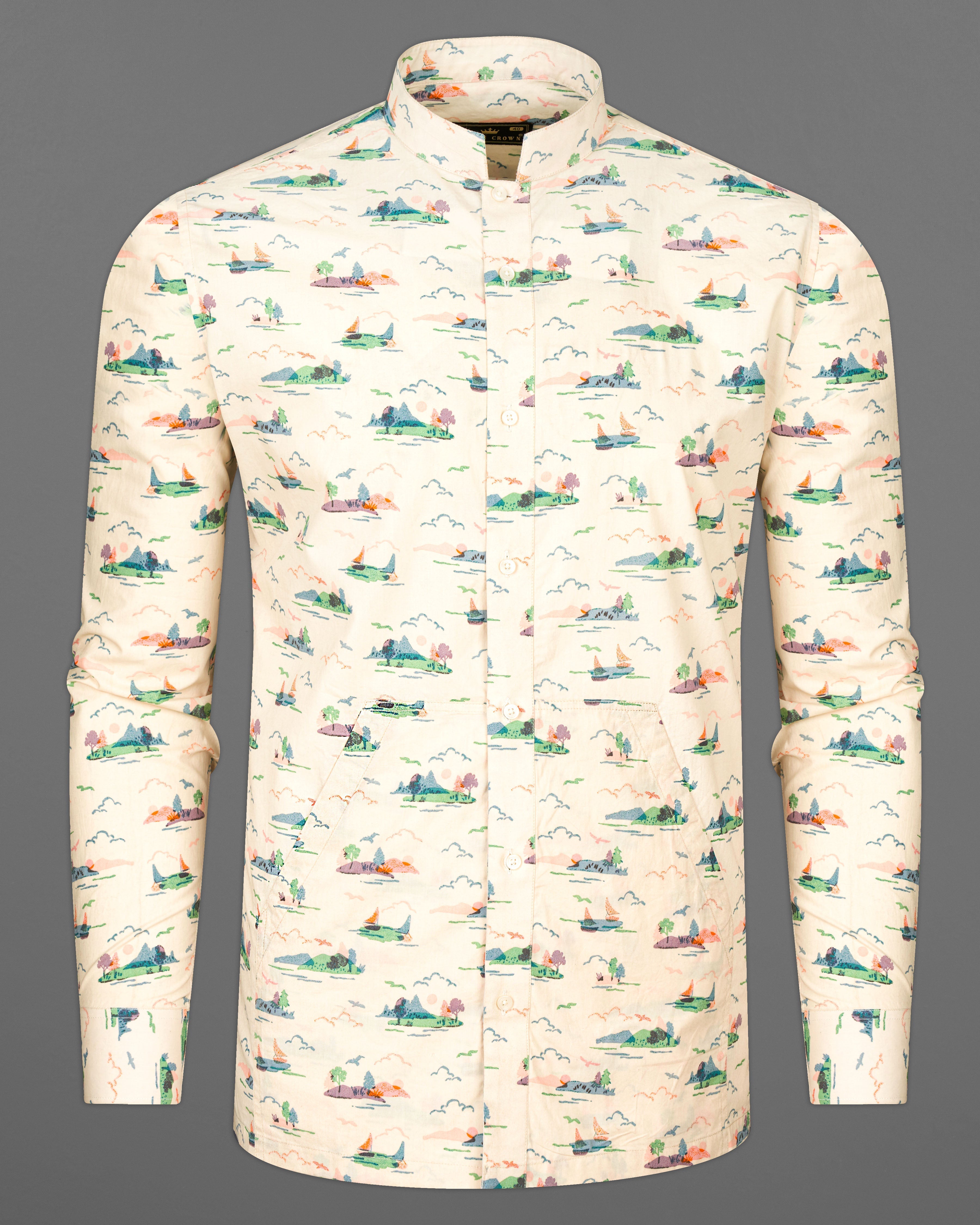 Merino Cream Printed Premium Cotton Designer Shirt 9745-M-P365-38, 9745-M-P365-H-38, 9745-M-P365-39, 9745-M-P365-H-39, 9745-M-P365-40, 9745-M-P365-H-40, 9745-M-P365-42, 9745-M-P365-H-42, 9745-M-P365-44, 9745-M-P365-H-44, 9745-M-P365-46, 9745-M-P365-H-46, 9745-M-P365-48, 9745-M-P365-H-48, 9745-M-P365-50, 9745-M-P365-H-50, 9745-M-P365-52, 9745-M-P365-H-52