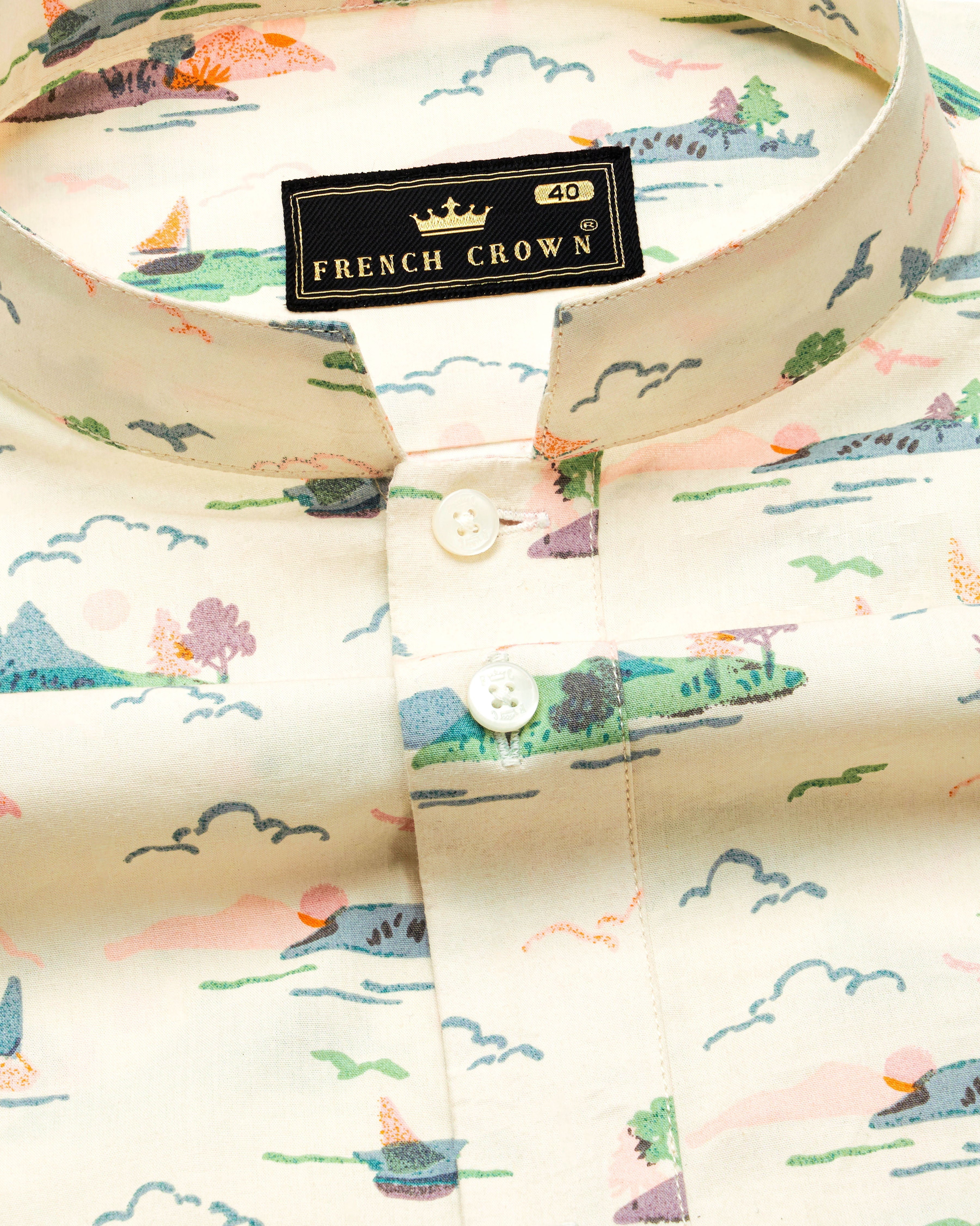 Merino Cream Printed Premium Cotton Designer Shirt 9745-M-P365-38, 9745-M-P365-H-38, 9745-M-P365-39, 9745-M-P365-H-39, 9745-M-P365-40, 9745-M-P365-H-40, 9745-M-P365-42, 9745-M-P365-H-42, 9745-M-P365-44, 9745-M-P365-H-44, 9745-M-P365-46, 9745-M-P365-H-46, 9745-M-P365-48, 9745-M-P365-H-48, 9745-M-P365-50, 9745-M-P365-H-50, 9745-M-P365-52, 9745-M-P365-H-52