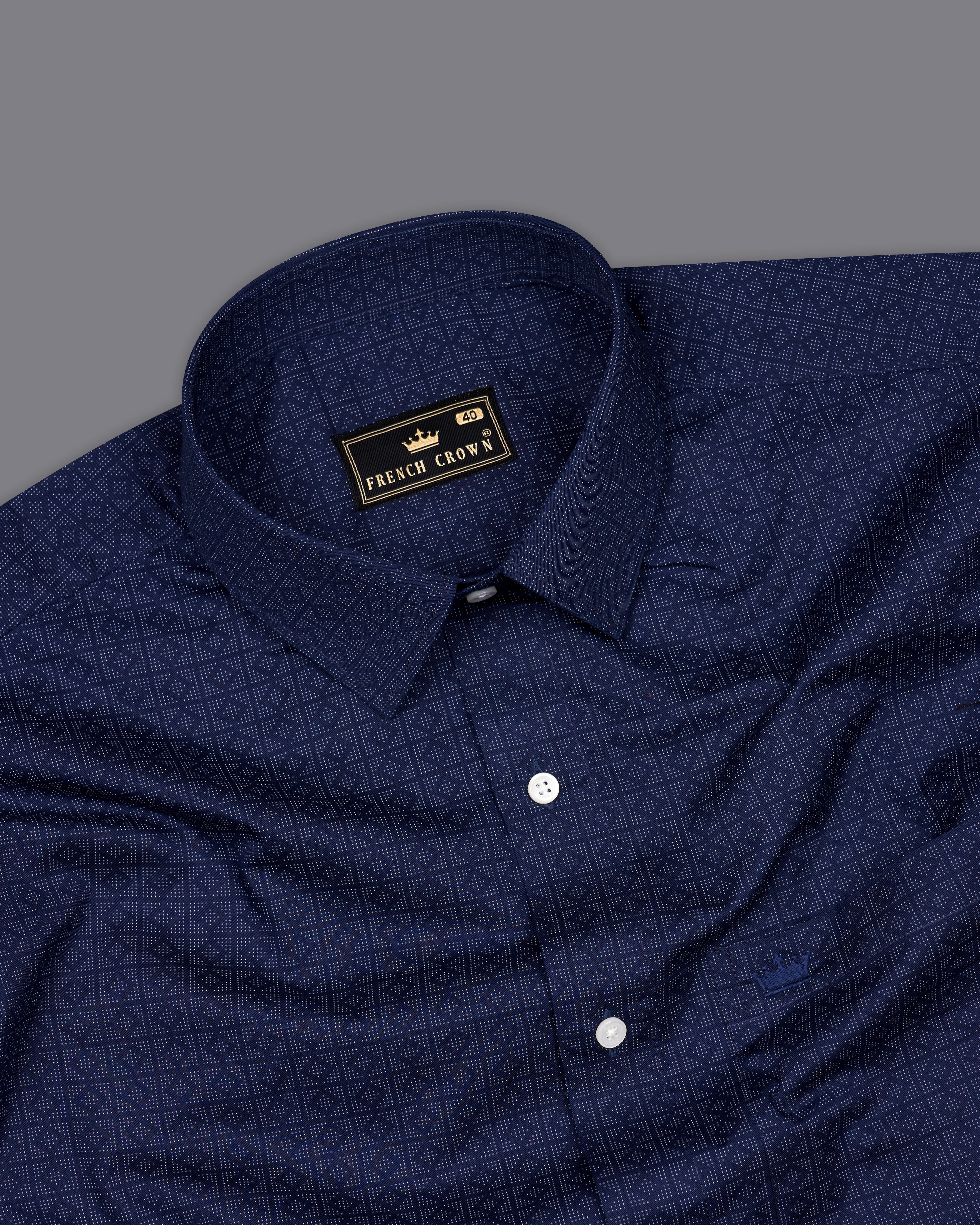 Ebony Clay Blue Textured Twill Premium Cotton Shirt 9770-38, 9770-H-38, 9770-39, 9770-H-39, 9770-40, 9770-H-40, 9770-42, 9770-H-42, 9770-44, 9770-H-44, 9770-46, 9770-H-46, 9770-48, 9770-H-48, 9770-50, 9770-H-50, 9770-52, 9770-H-52