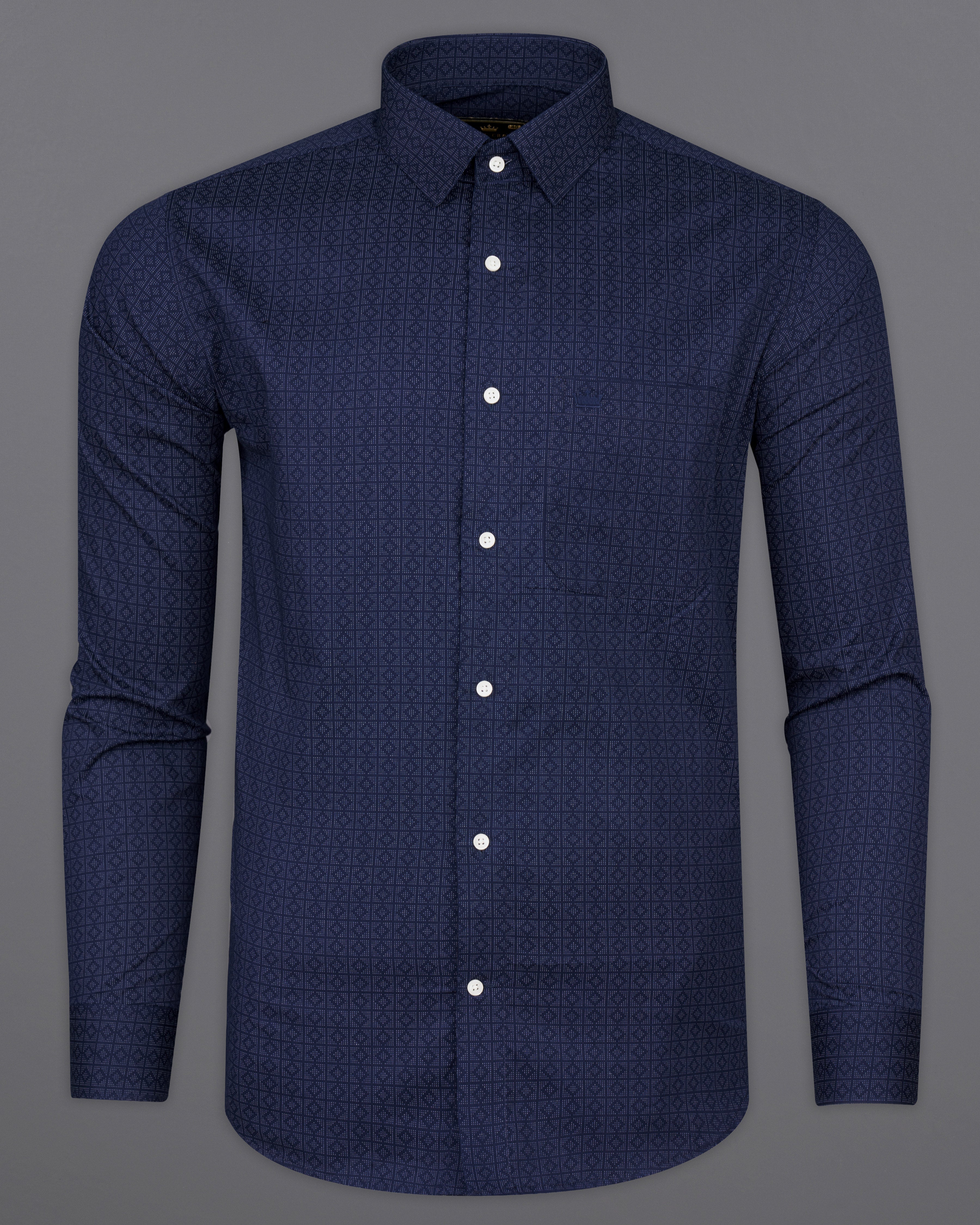 Ebony Clay Blue Textured Twill Premium Cotton Shirt 9770-38, 9770-H-38, 9770-39, 9770-H-39, 9770-40, 9770-H-40, 9770-42, 9770-H-42, 9770-44, 9770-H-44, 9770-46, 9770-H-46, 9770-48, 9770-H-48, 9770-50, 9770-H-50, 9770-52, 9770-H-52