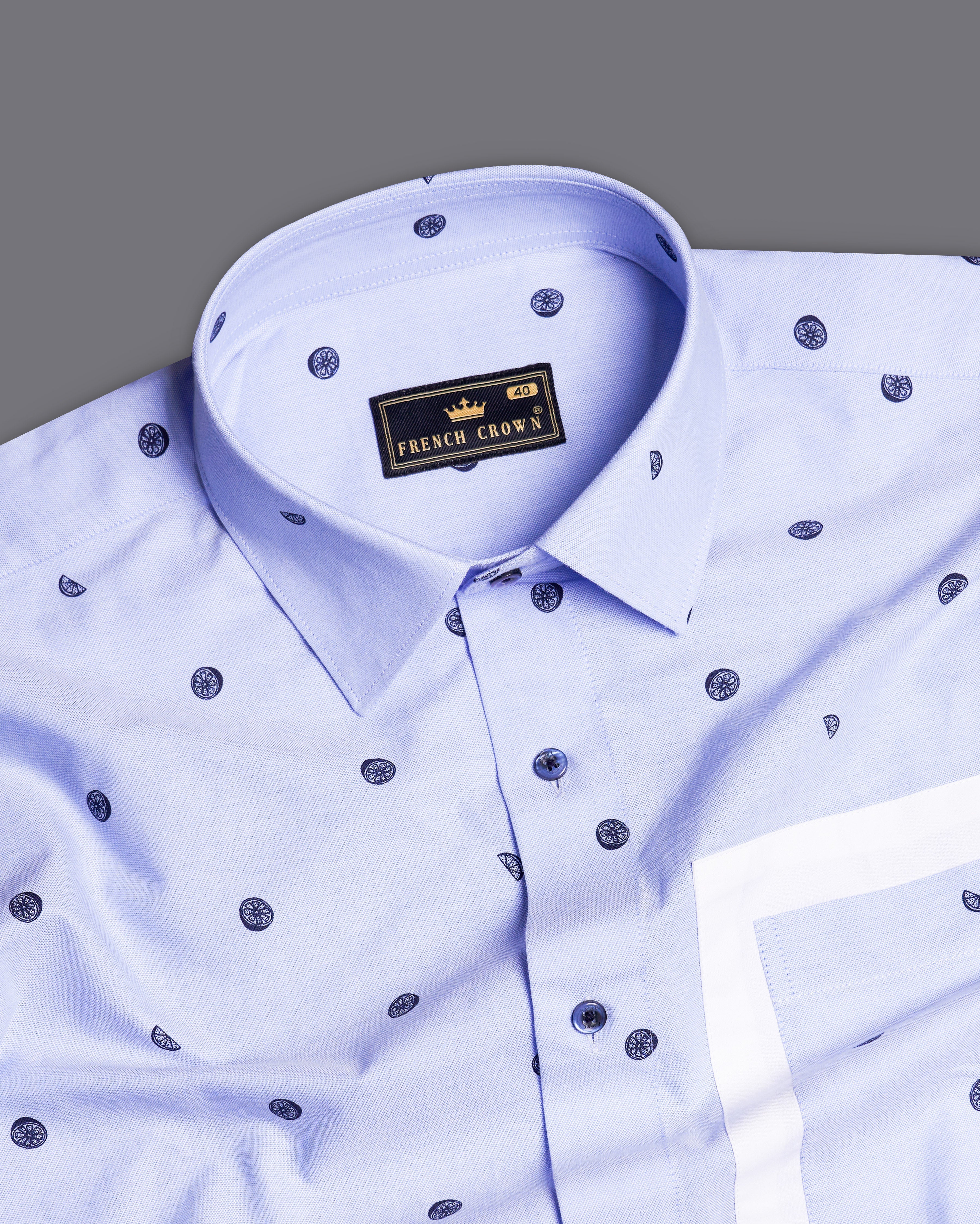 Periwinkle Blue Textured With Patch Pocket Royal Oxford Designer Shirt 9779-BLE-P382-38, 9779-BLE-P382-H-38, 9779-BLE-P382-39, 9779-BLE-P382-H-39, 9779-BLE-P382-40, 9779-BLE-P382-H-40, 9779-BLE-P382-42, 9779-BLE-P382-H-42, 9779-BLE-P382-44, 9779-BLE-P382-H-44, 9779-BLE-P382-46, 9779-BLE-P382-H-46, 9779-BLE-P382-48, 9779-BLE-P382-H-48, 9779-BLE-P382-50, 9779-BLE-P382-H-50, 9779-BLE-P382-52, 9779-BLE-P382-H-52