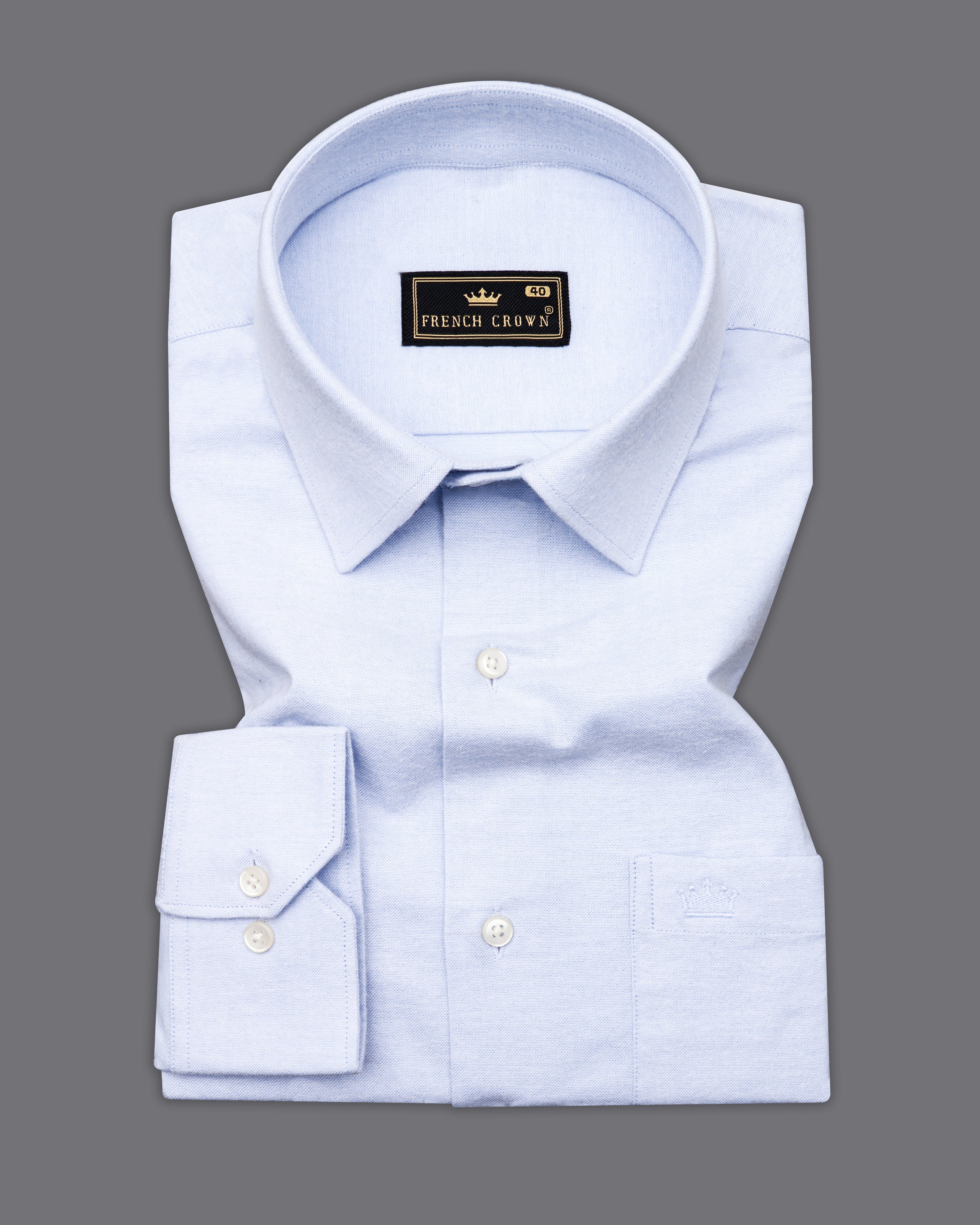 Mercury Sky Blue Royal Oxford Shirt 9781-38, 9781-H-38, 9781-39, 9781-H-39, 9781-40, 9781-H-40, 9781-42, 9781-H-42, 9781-44, 9781-H-44, 9781-46, 9781-H-46, 9781-48, 9781-H-48, 9781-50, 9781-H-50, 9781-52, 9781-H-52