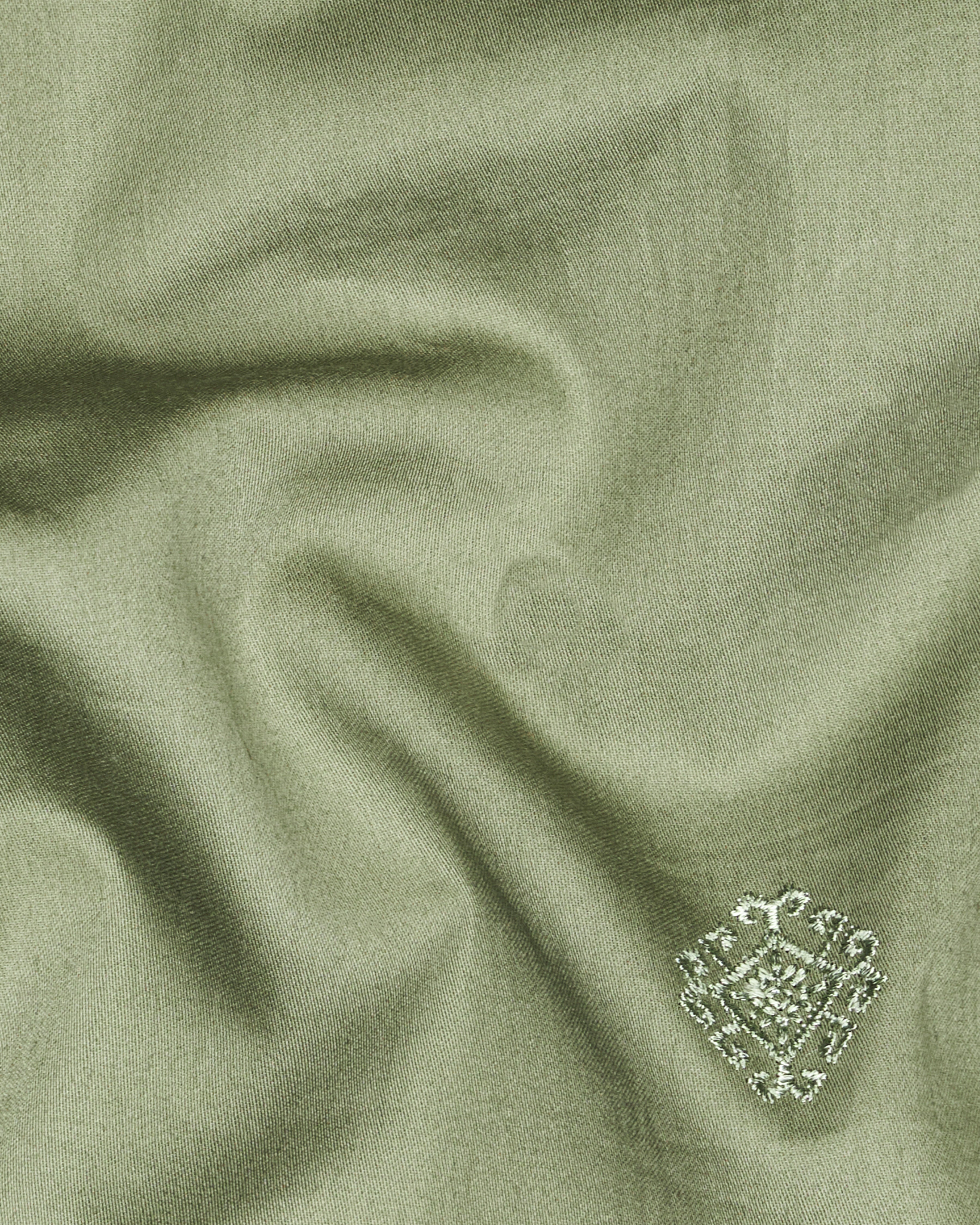 Cement Green Embroidered Super Soft Premium Cotton Shirt 9821-M-GR-38, 9821-M-GR-H-38, 9821-M-GR-39, 9821-M-GR-H-39, 9821-M-GR-40, 9821-M-GR-H-40, 9821-M-GR-42, 9821-M-GR-H-42, 9821-M-GR-44, 9821-M-GR-H-44, 9821-M-GR-46, 9821-M-GR-H-46, 9821-M-GR-48, 9821-M-GR-H-48, 9821-M-GR-50, 9821-M-GR-H-50, 9821-M-GR-52, 9821-M-GR-H-52