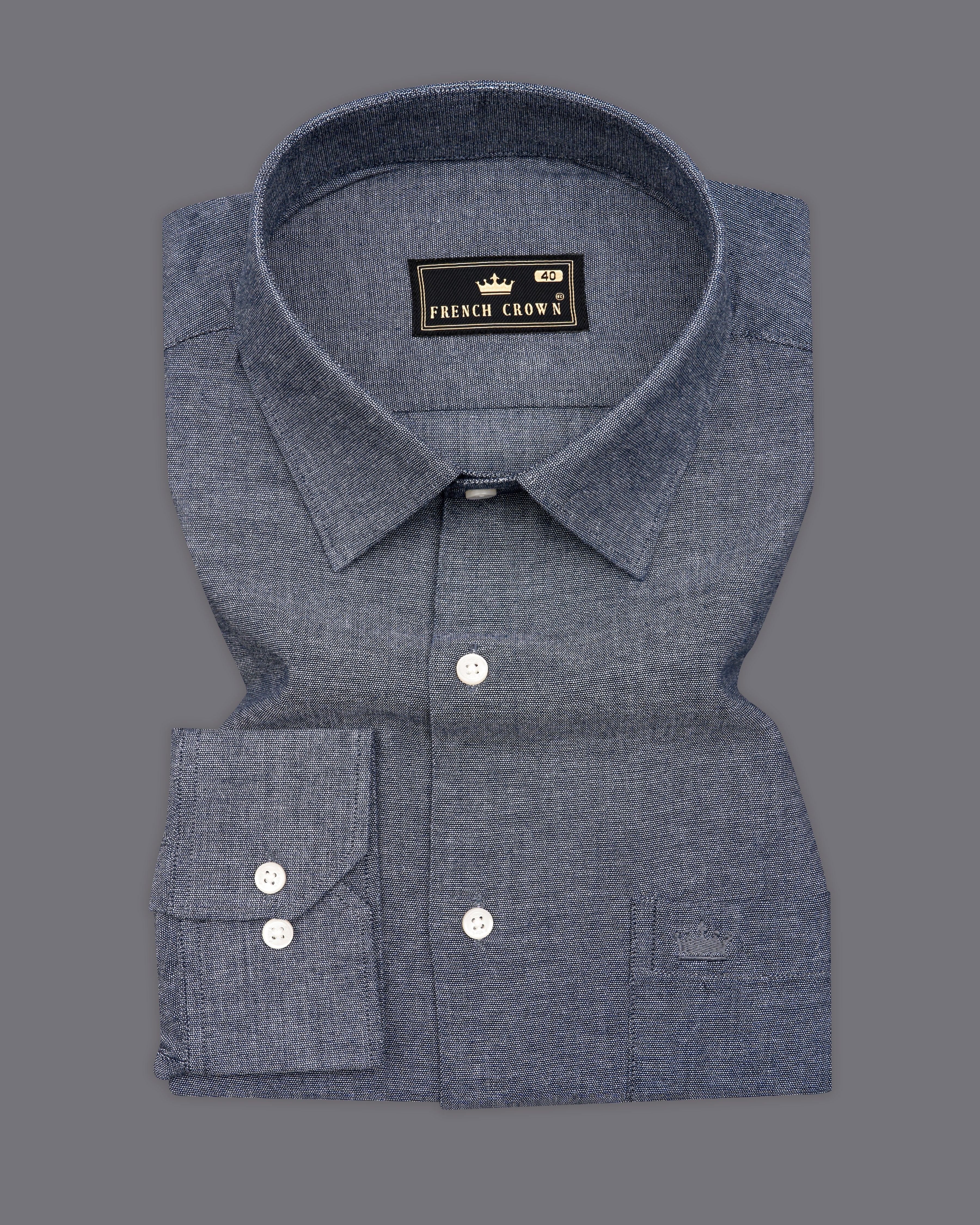 Gravel Gray Luxurious Linen Shirt 9828-38, 9828-H-38, 9828-39, 9828-H-39, 9828-40, 9828-H-40, 9828-42, 9828-H-42, 9828-44, 9828-H-44, 9828-46, 9828-H-46, 9828-48, 9828-H-48, 9828-50, 9828-H-50, 9828-52, 9828-H-52