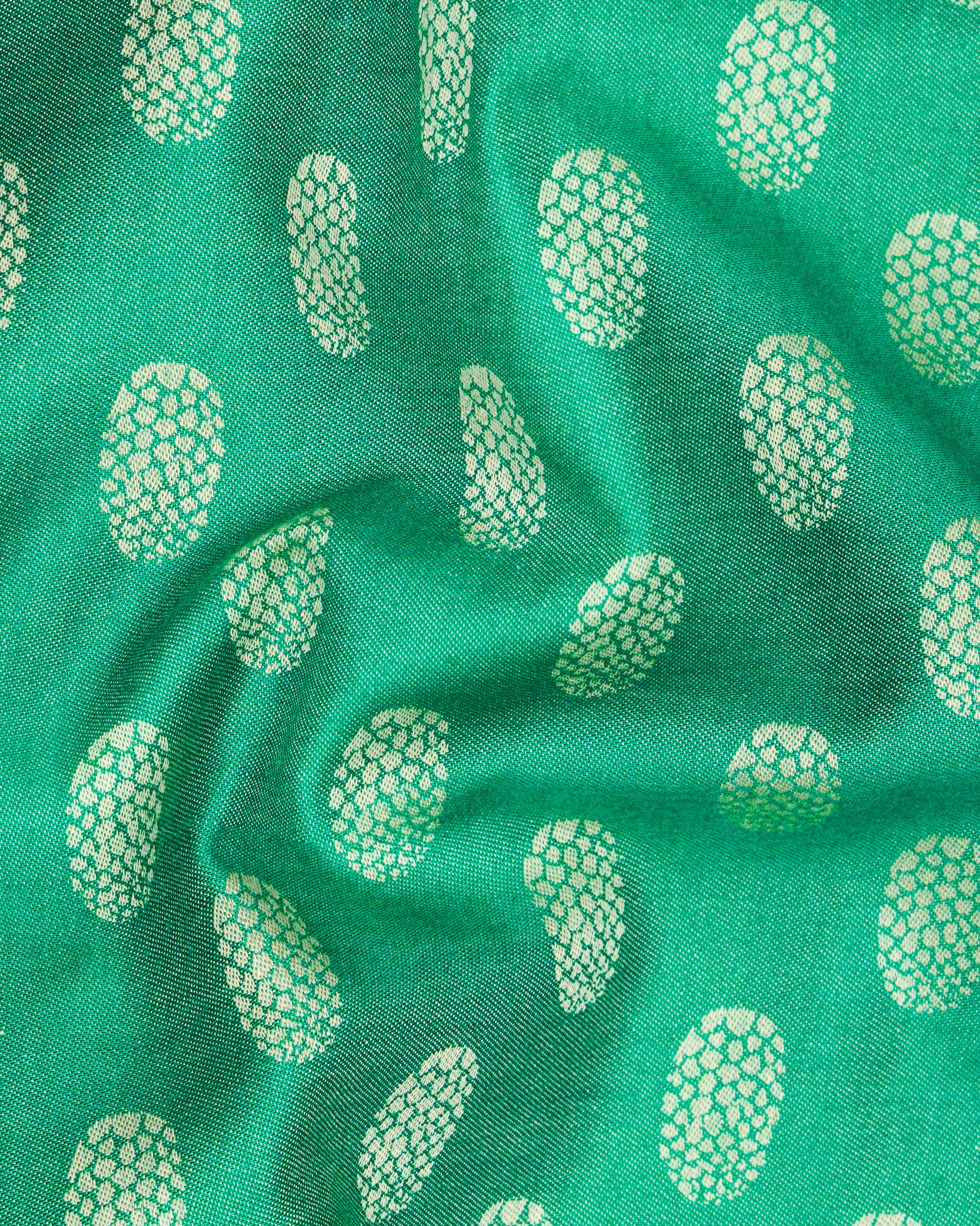 Meadow Green Jacquard Textured Premium Giza Cotton Shirt 9882-38, 9882-H-38, 9882-39, 9882-H-39, 9882-40, 9882-H-40, 9882-42, 9882-H-42, 9882-44, 9882-H-44, 9882-46, 9882-H-46, 9882-48, 9882-H-48, 9882-50, 9882-H-50, 9882-52, 9882-H-52