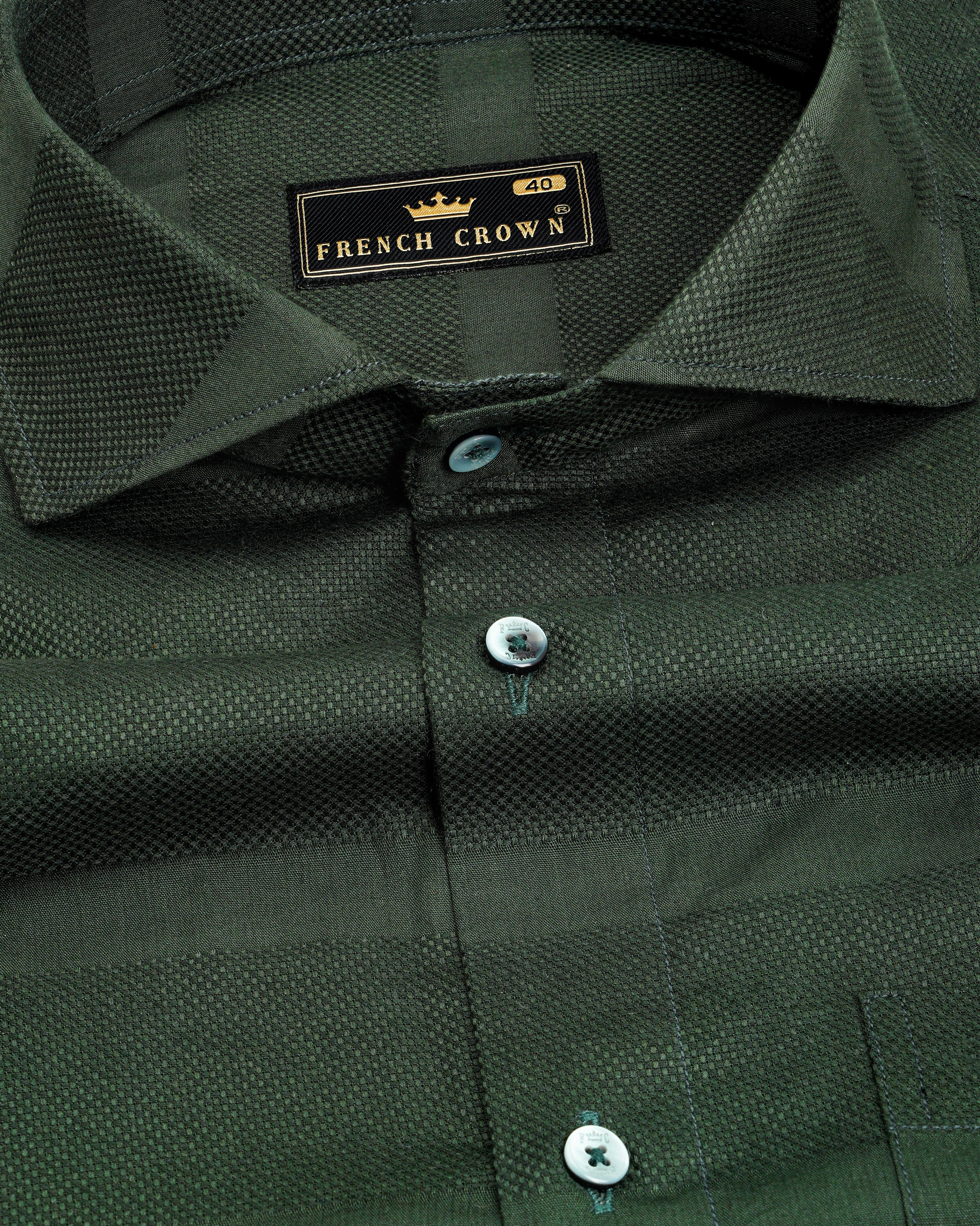 Rifle Green Dobby Textured Premium Giza Cotton Shirt 9896-CA-GR-38, 9896-CA-GR-H-38, 9896-CA-GR-39, 9896-CA-GR-H-39, 9896-CA-GR-40, 9896-CA-GR-H-40, 9896-CA-GR-42, 9896-CA-GR-H-42, 9896-CA-GR-44, 9896-CA-GR-H-44, 9896-CA-GR-46, 9896-CA-GR-H-46, 9896-CA-GR-48, 9896-CA-GR-H-48, 9896-CA-GR-50, 9896-CA-GR-H-50, 9896-CA-GR-52, 9896-CA-GR-H-52