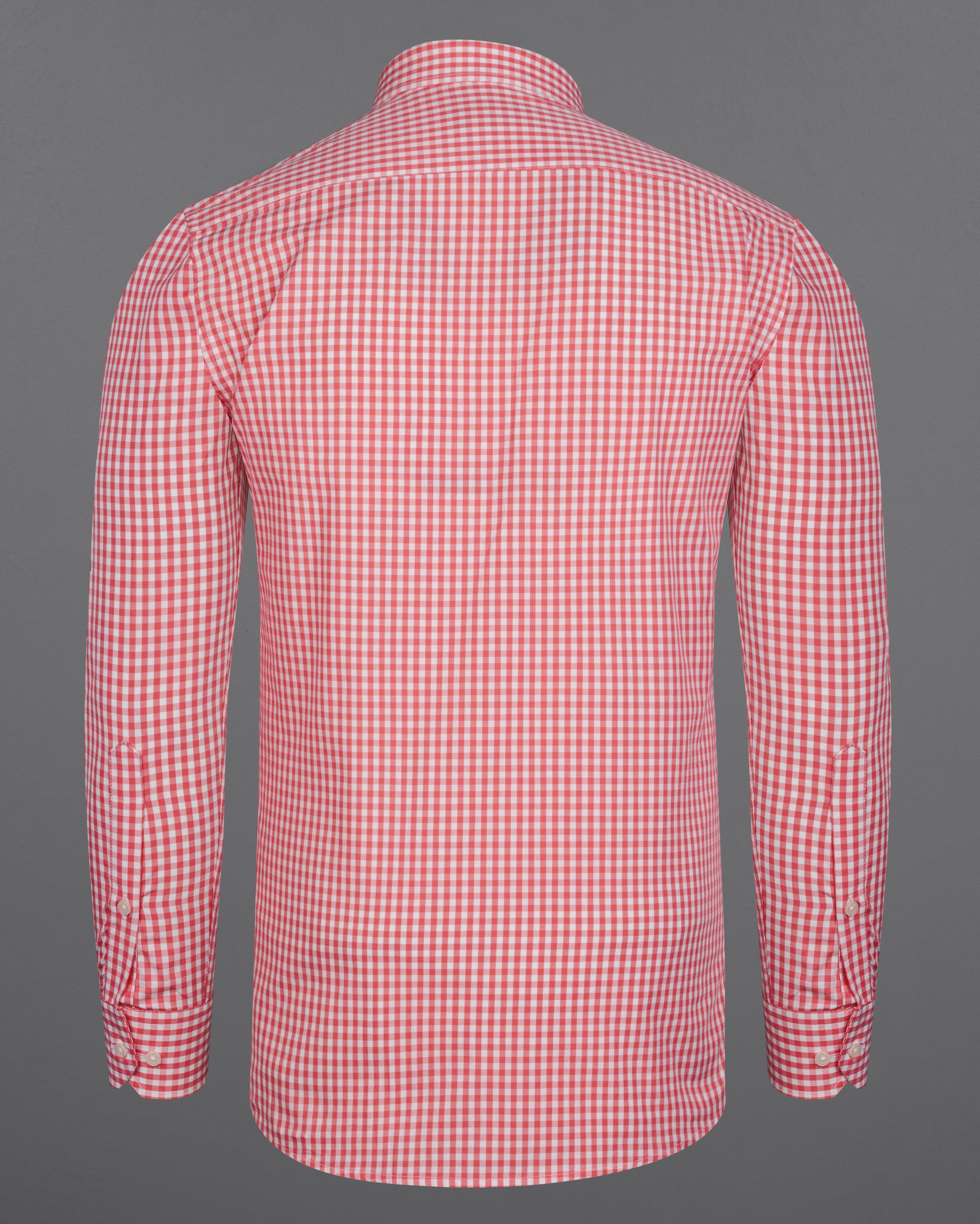 Mandy Pink and White Gingham Checkered Premium Cotton Shirt 9897-BD-38, 9897-BD-H-38, 9897-BD-39, 9897-BD-H-39, 9897-BD-40, 9897-BD-H-40, 9897-BD-42, 9897-BD-H-42, 9897-BD-44, 9897-BD-H-44, 9897-BD-46, 9897-BD-H-46, 9897-BD-48, 9897-BD-H-48, 9897-BD-50, 9897-BD-H-50, 9897-BD-52, 9897-BD-H-52