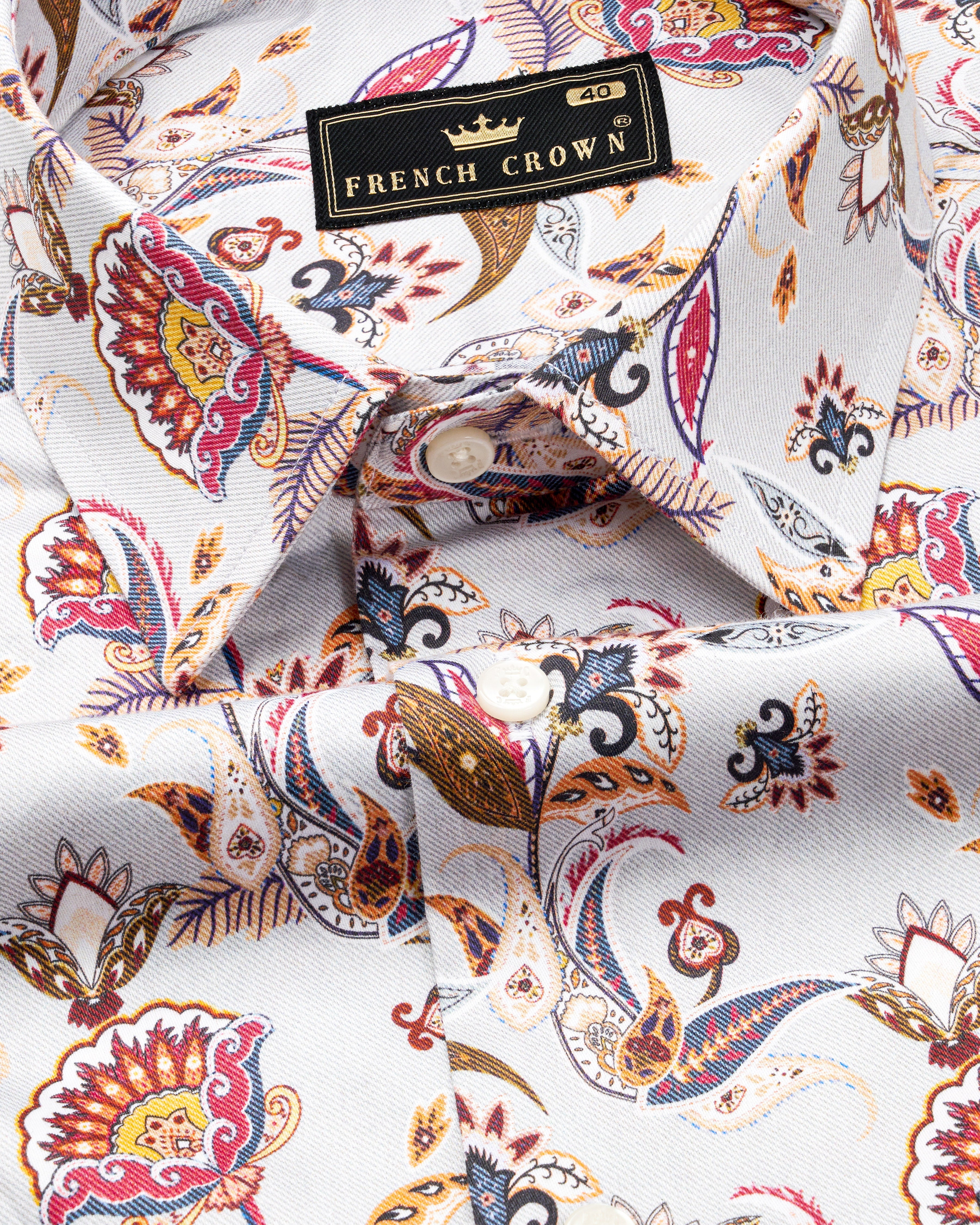 Gainsboro Light Gray Multicolour Floral Printed Super Soft Premium Cotton Shirt 9942-38, 9942-H-38, 9942-39, 9942-H-39, 9942-40, 9942-H-40, 9942-42, 9942-H-42, 9942-44, 9942-H-44, 9942-46, 9942-H-46, 9942-48, 9942-H-48, 9942-50, 9942-H-50, 9942-52, 9942-H-52