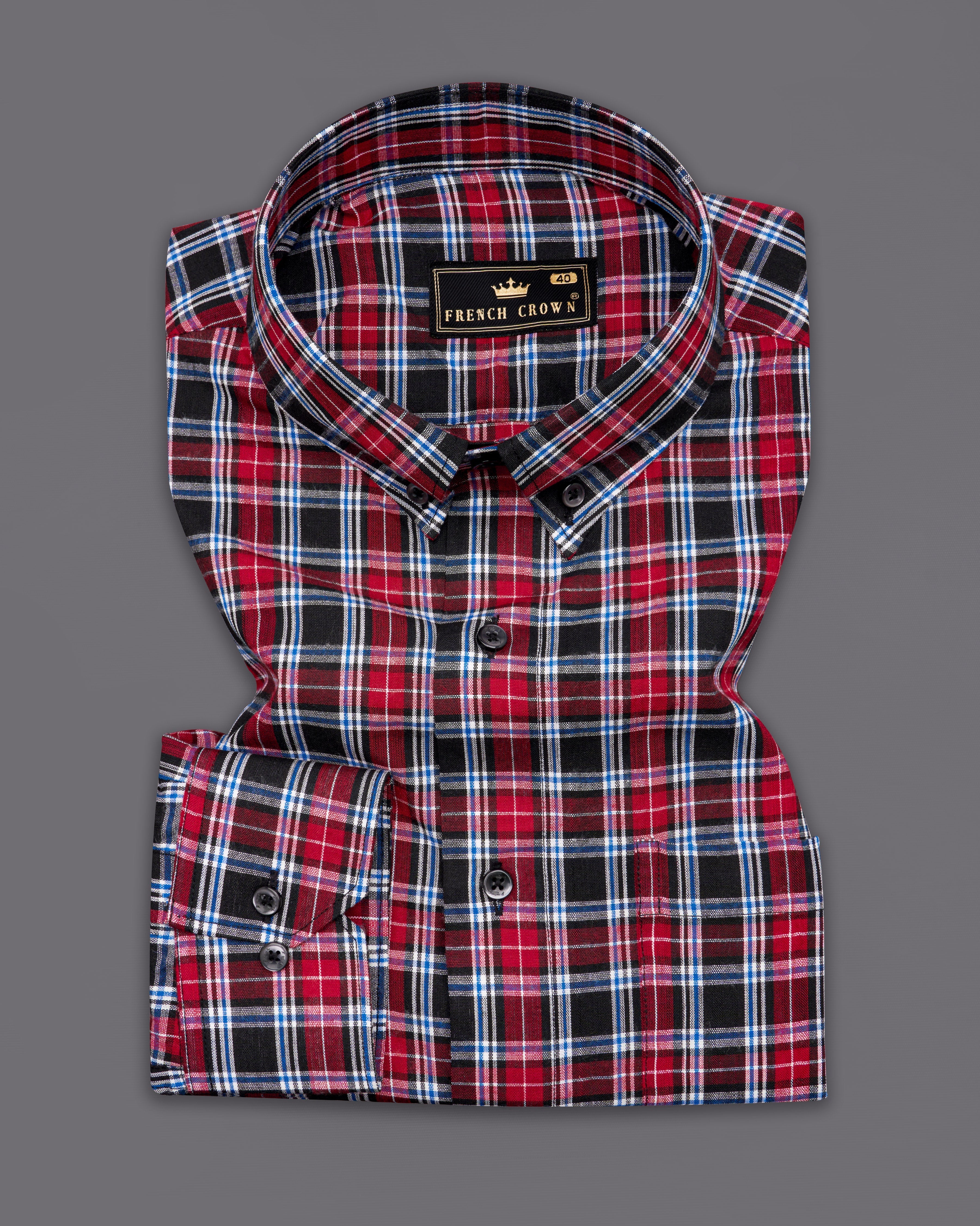 Shiraz Red and Mackerel Blue Checkered Royal Oxford Shirt 9948-BD-BLK-38, 9948-BD-BLK-H-38, 9948-BD-BLK-39, 9948-BD-BLK-H-39, 9948-BD-BLK-40, 9948-BD-BLK-H-40, 9948-BD-BLK-42, 9948-BD-BLK-H-42, 9948-BD-BLK-44, 9948-BD-BLK-H-44, 9948-BD-BLK-46, 9948-BD-BLK-H-46, 9948-BD-BLK-48, 9948-BD-BLK-H-48, 9948-BD-BLK-50, 9948-BD-BLK-H-50, 9948-BD-BLK-52, 9948-BD-BLK-H-52