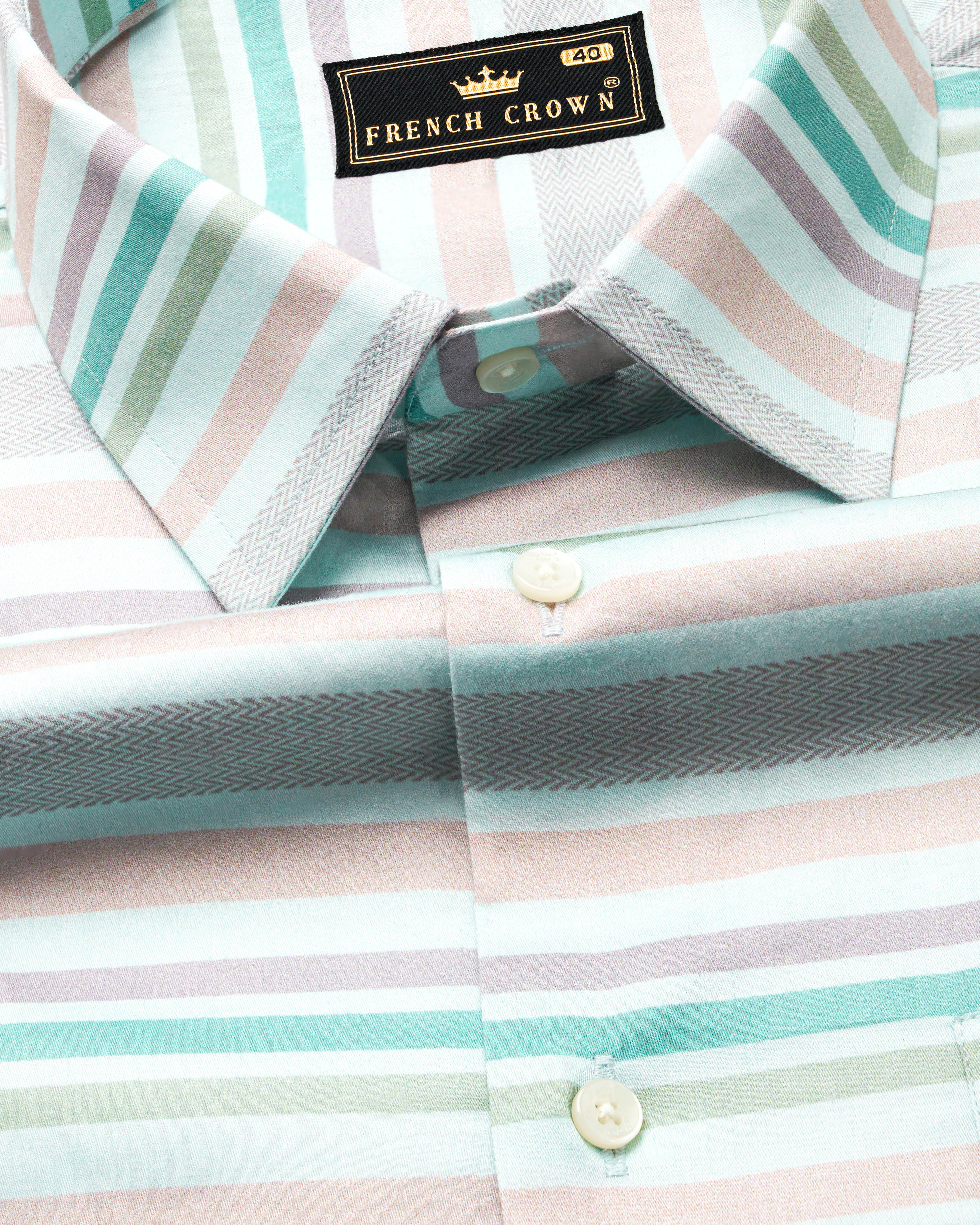 Jet Stream Green and Amulet Green Multicolour Striped Super Soft Premium Cotton Shirt 9953-38, 9953-H-38, 9953-39, 9953-H-39, 9953-40, 9953-H-40, 9953-42, 9953-H-42, 9953-44, 9953-H-44, 9953-46, 9953-H-46, 9953-48, 9953-H-48, 9953-50, 9953-H-50, 9953-52, 9953-H-52