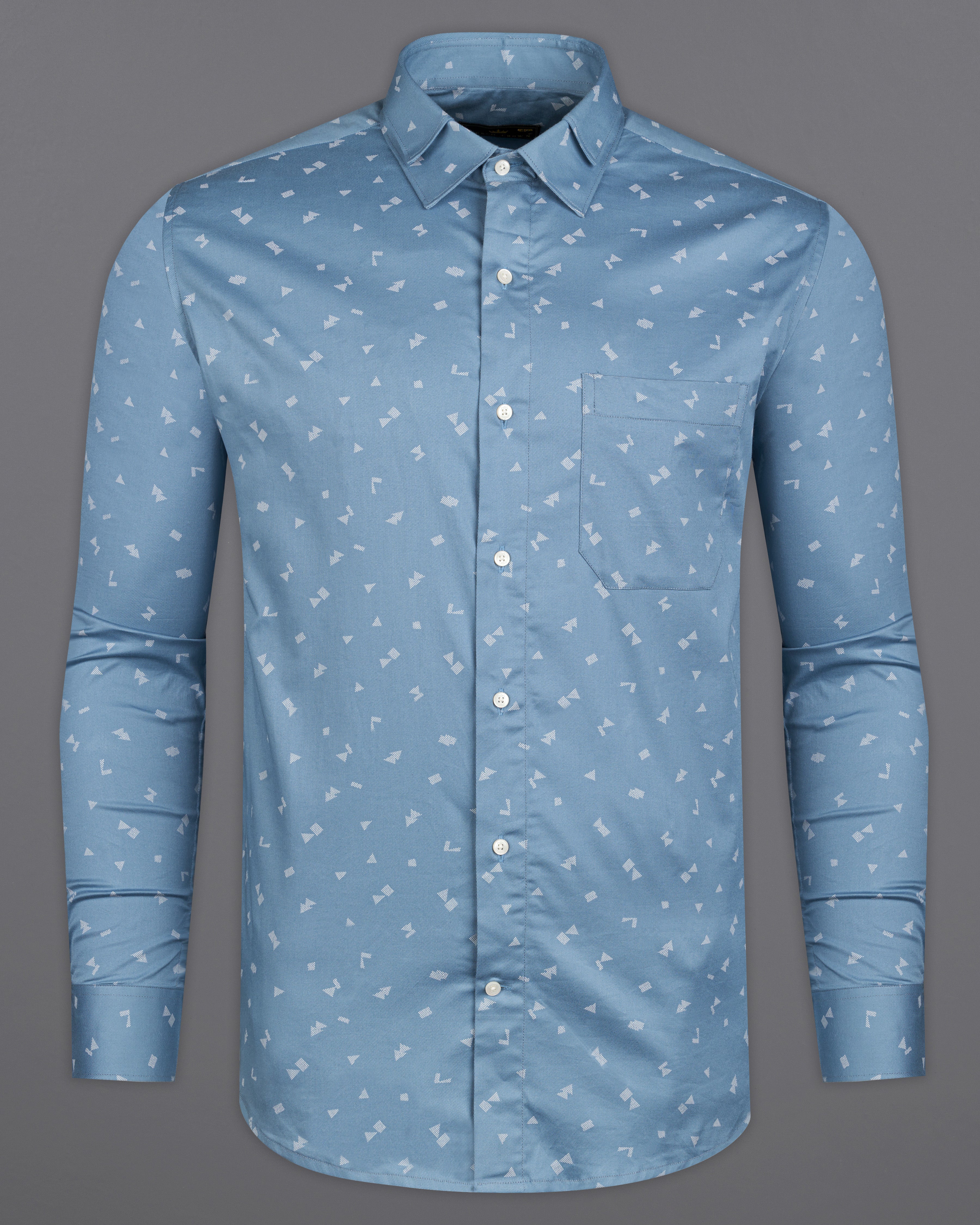 Glacier Blue Textured Twill Premium Cotton Double Collar Designer Shirt 9980-P432-38, 9980-P432-H-38, 9980-P432-39, 9980-P432-H-39, 9980-P432-40, 9980-P432-H-40, 9980-P432-42, 9980-P432-H-42, 9980-P432-44, 9980-P432-H-44, 9980-P432-46, 9980-P432-H-46, 9980-P432-48, 9980-P432-H-48, 9980-P432-50, 9980-P432-H-50, 9980-P432-52, 9980-P432-H-52	