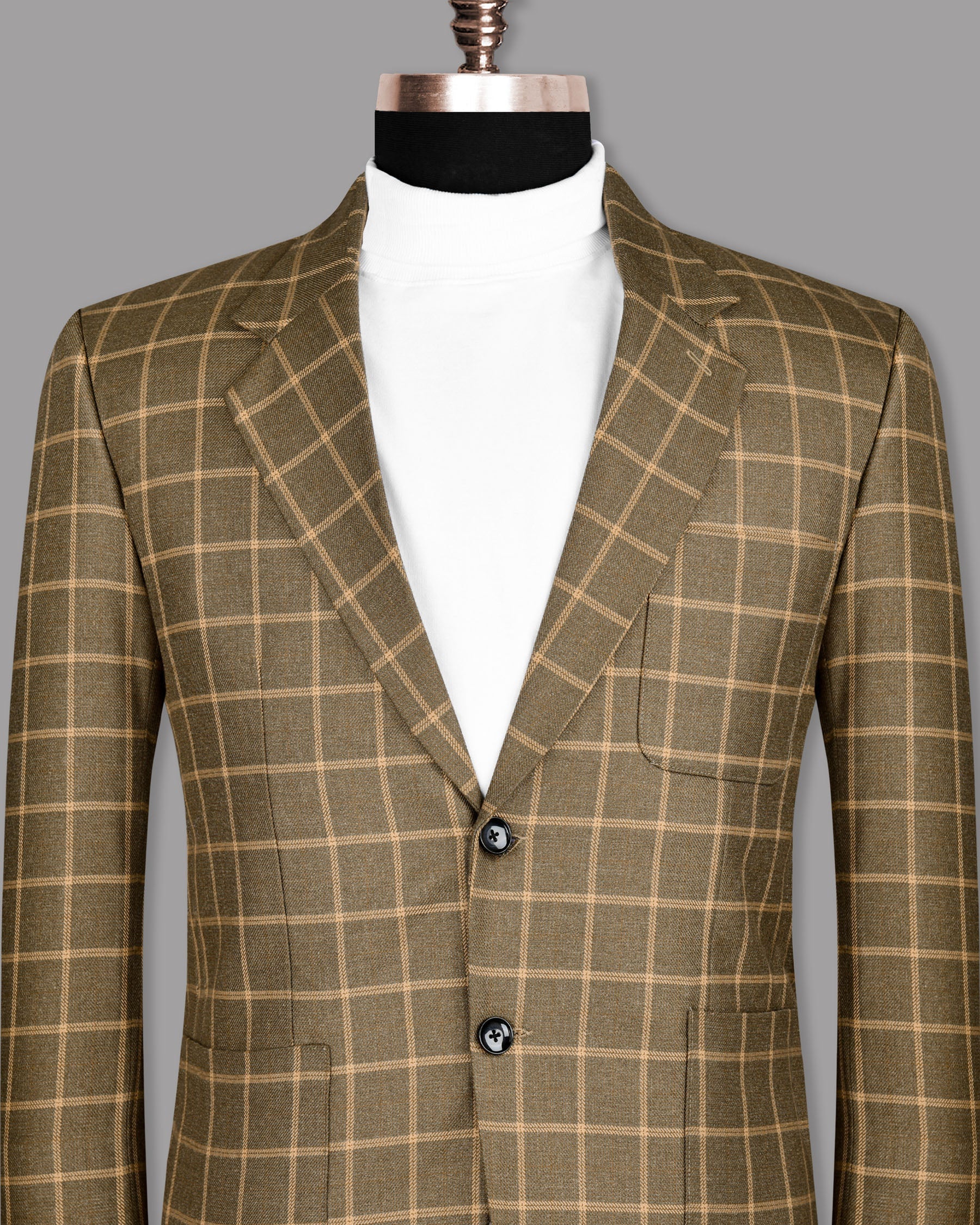 Hemlock Brown windowpane Sports Blazer BL1100-SB-PP-50, BL1100-SB-PP-36, BL1100-SB-PP-38, BL1100-SB-PP-40, BL1100-SB-PP-42, BL1100-SB-PP-52, BL1100-SB-PP-54, BL1100-SB-PP-56, BL1100-SB-PP-58, BL1100-SB-PP-60, BL1100-SB-PP-44, BL1100-SB-PP-46, BL1100-SB-PP-48