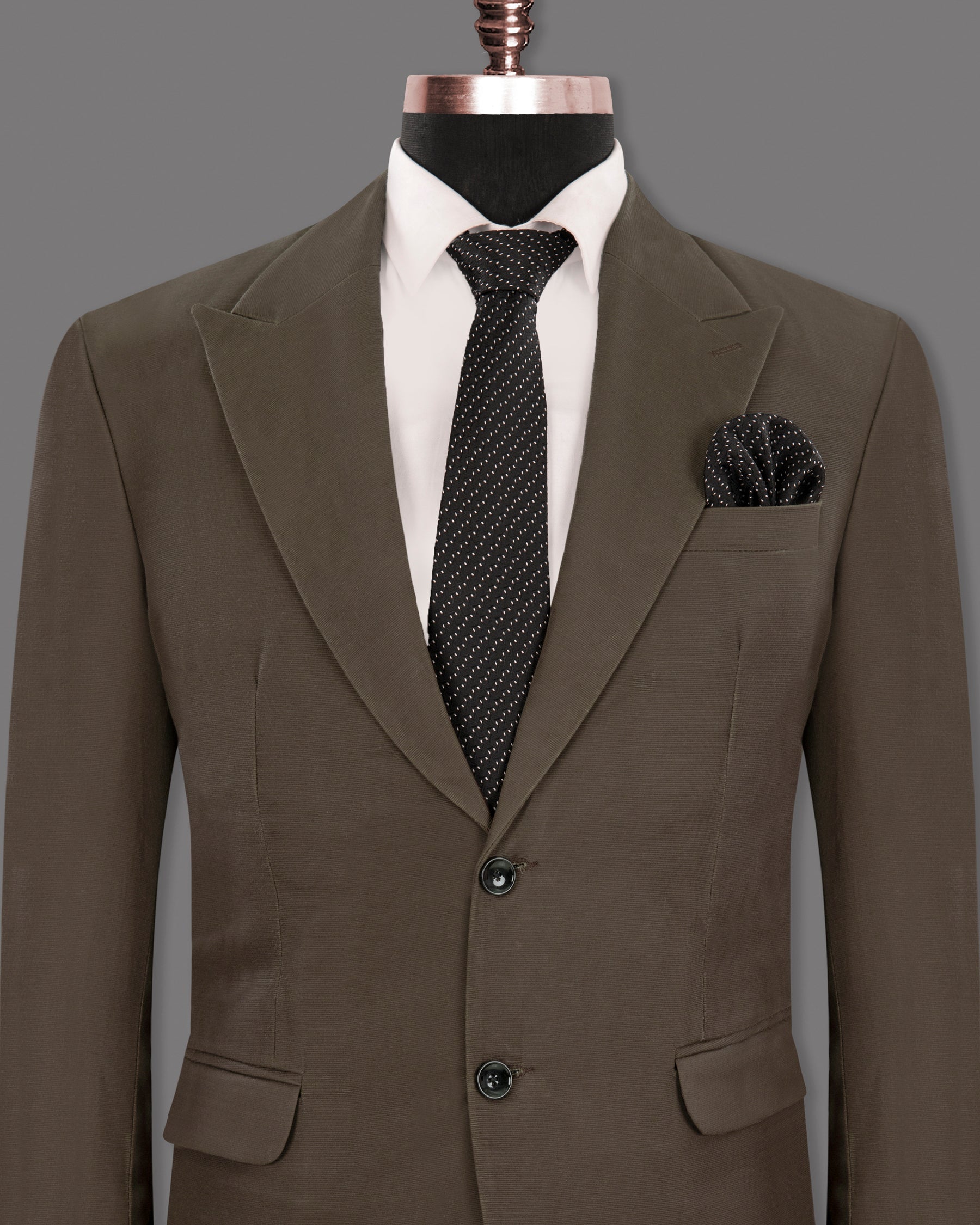 Emperor Brown Premium Cotton Blazer BL1259-SBP-36, BL1259-SBP-38, BL1259-SBP-40, BL1259-SBP-42, BL1259-SBP-44, BL1259-SBP-46, BL1259-SBP-48, BL1259-SBP-50, BL1259-SBP-52, BL1259-SBP-54, BL1259-SBP-56, BL1259-SBP-58, BL1259-SBP-60