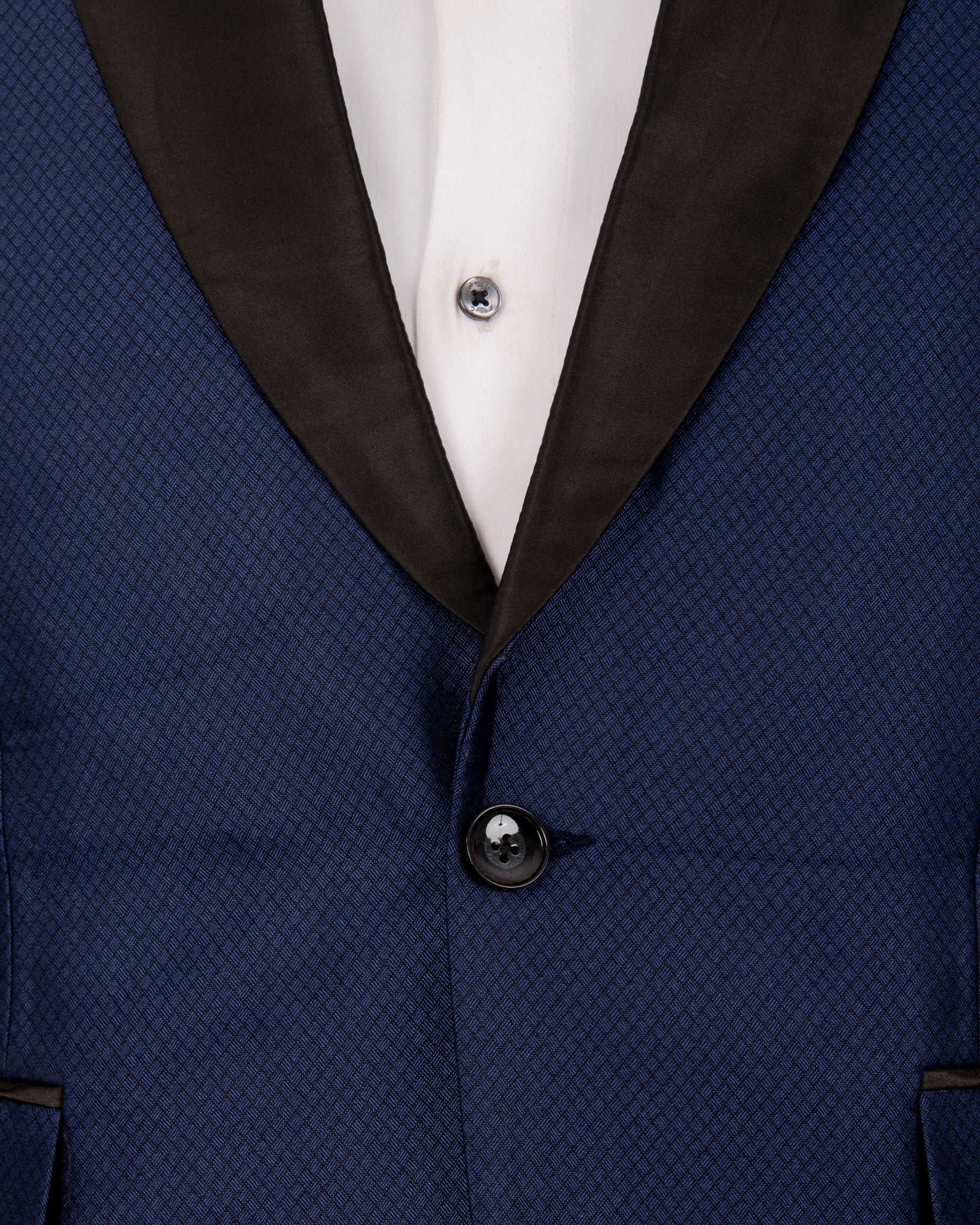 Port Gore Blue Subtle Textured Woolrich Tuxedo Blazer BL1273-BKL-42, BL1273-BKL-54, BL1273-BKL-56, BL1273-BKL-58, BL1273-BKL-36, BL1273-BKL-38, BL1273-BKL-40, BL1273-BKL-44, BL1273-BKL-46, BL1273-BKL-48, BL1273-BKL-50, BL1273-BKL-52, BL1273-BKL-60