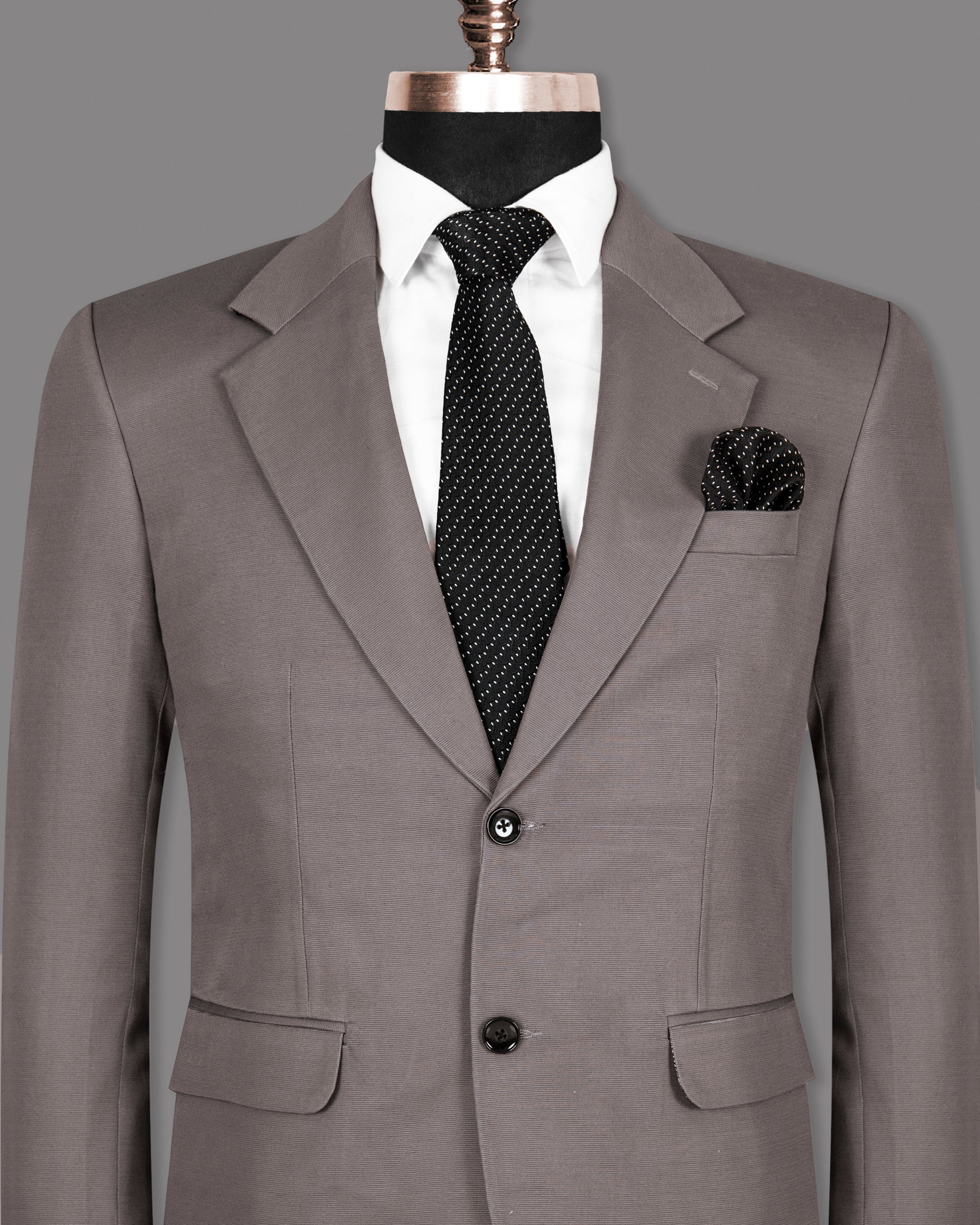 Friar Gray Premium Cotton Blazer BL1279-SB-36, BL1279-SB-38, BL1279-SB-40, BL1279-SB-42, BL1279-SB-44, BL1279-SB-46, BL1279-SB-48, BL1279-SB-50, BL1279-SB-54, BL1279-SB-56, BL1279-SB-58, BL1279-SB-60, BL1279-SB-52