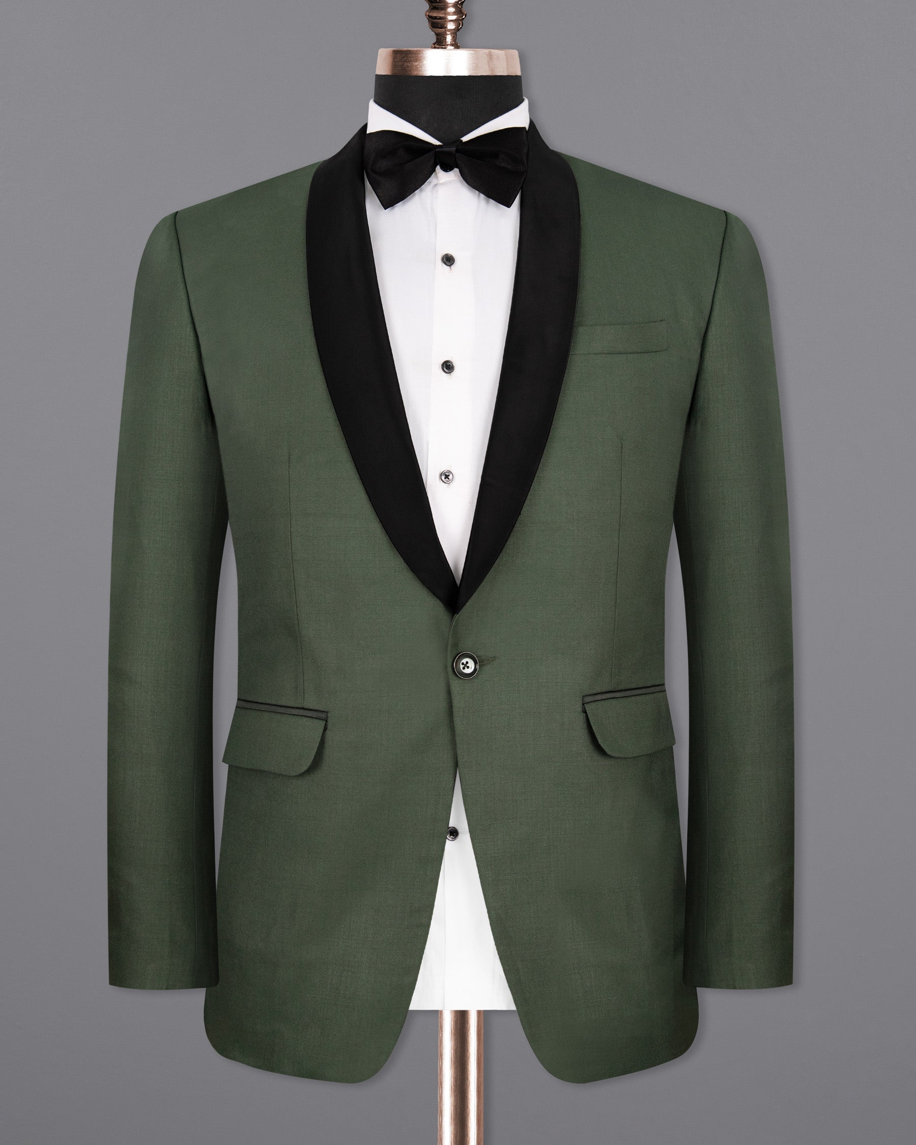 Nandor Green Tuxedo Wool Rich Blazer BL1307-BKL-36, BL1307-BKL-38, BL1307-BKL-40, BL1307-BKL-44, BL1307-BKL-42, BL1307-BKL-46, BL1307-BKL-48, BL1307-BKL-50, BL1307-BKL-52, BL1307-BKL-54, BL1307-BKL-56, BL1307-BKL-58, BL1307-BKL-60