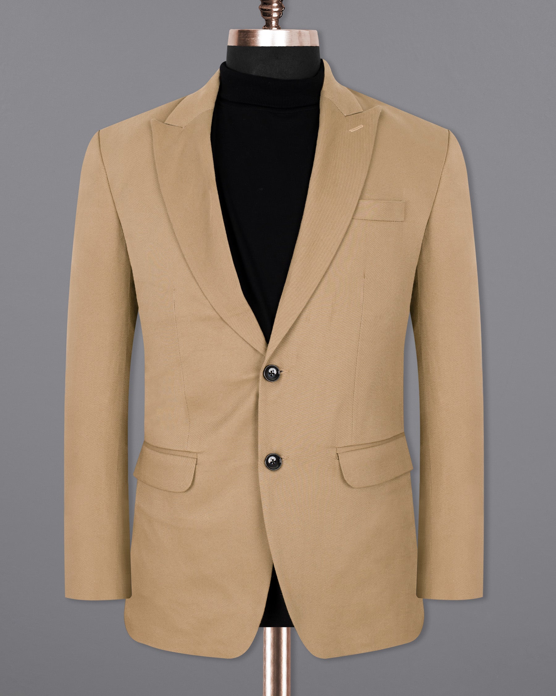 Mongoose Cream Premium Cotton Blazer BL1338-SBP-36, BL1338-SBP-38, BL1338-SBP-40, BL1338-SBP-42, BL1338-SBP-44, BL1338-SBP-46, BL1338-SBP-48, BL1338-SBP-50, BL1338-SBP-52, BL1338-SBP-54, BL1338-SBP-56, BL1338-SBP-58, BL1338-SBP-60