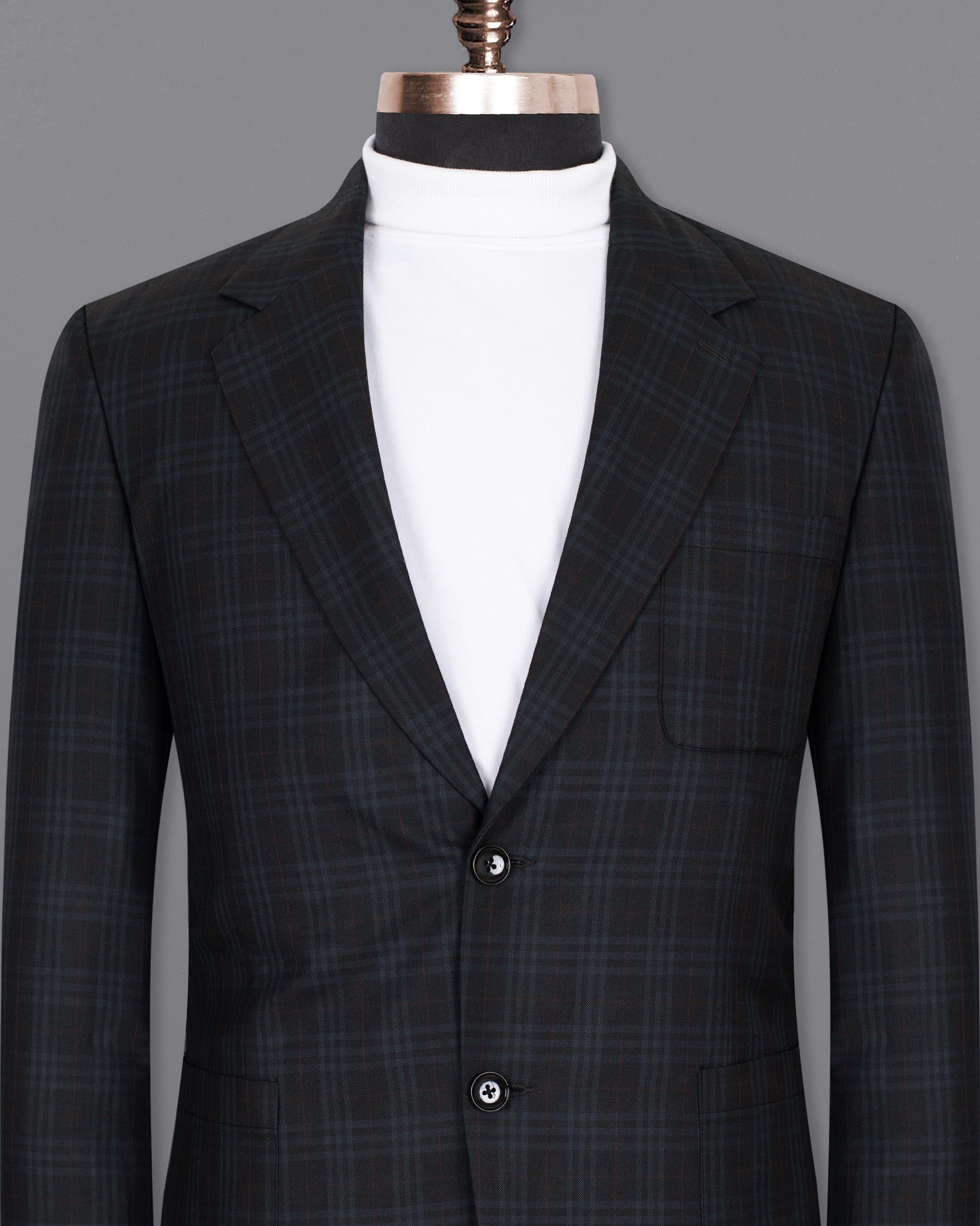 Shark Black Plaid Wool Rich Sports Blazer BL1340-SB-PP-36, BL1340-SB-PP-38, BL1340-SB-PP-40, BL1340-SB-PP-42, BL1340-SB-PP-44, BL1340-SB-PP-46, BL1340-SB-PP-48, BL1340-SB-PP-50, BL1340-SB-PP-52, BL1340-SB-PP-54, BL1340-SB-PP-56, BL1340-SB-PP-58, BL1340-SB-PP-60