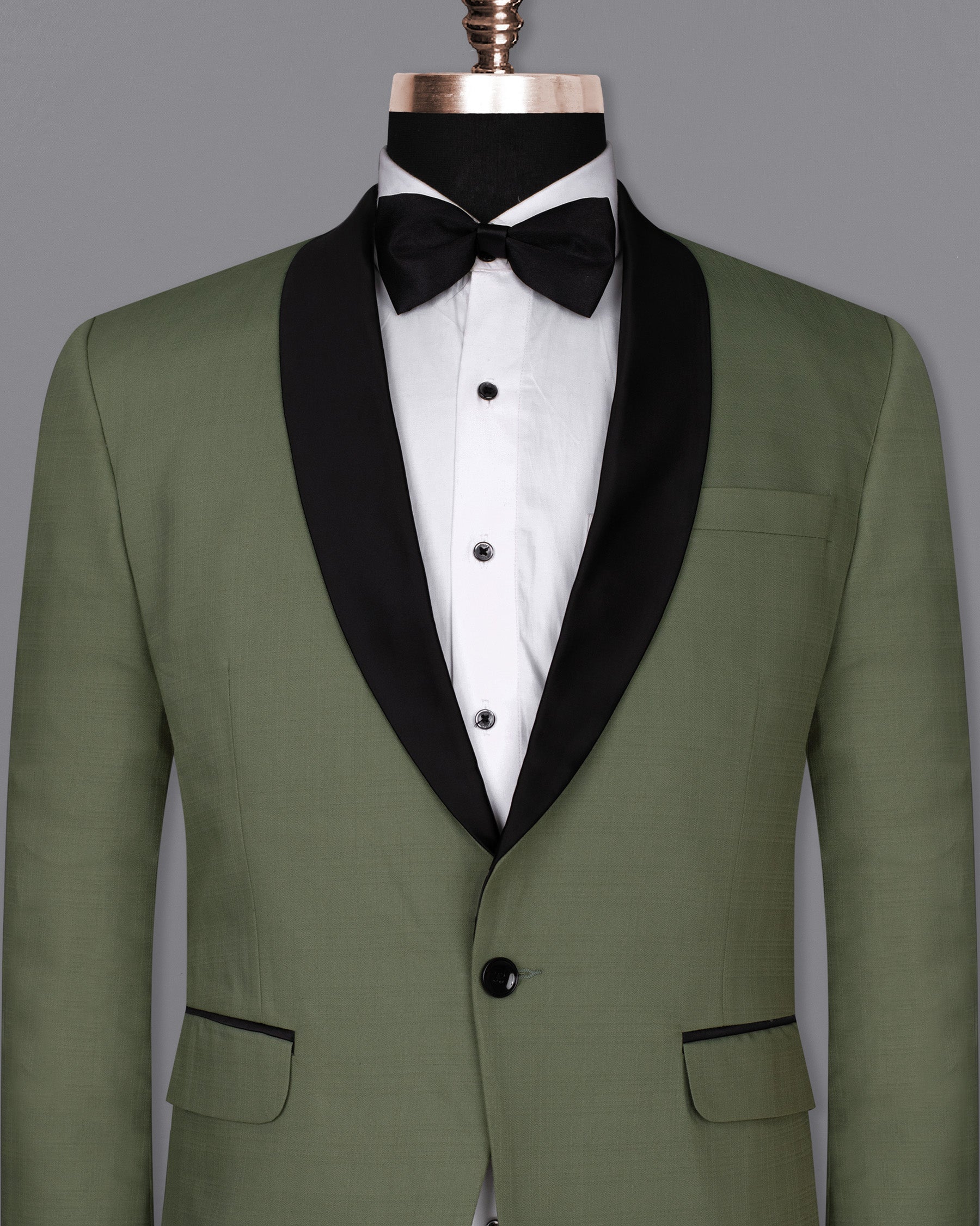 Finch Green Wool Rich Tuxedo Blazer BL1352-BKL-36, BL1352-BKL-38, BL1352-BKL-40, BL1352-BKL-42, BL1352-BKL-44, BL1352-BKL-46, BL1352-BKL-48, BL1352-BKL-50, BL1352-BKL-52, BL1352-BKL-54, BL1352-BKL-56, BL1352-BKL-58, BL1352-BKL-60