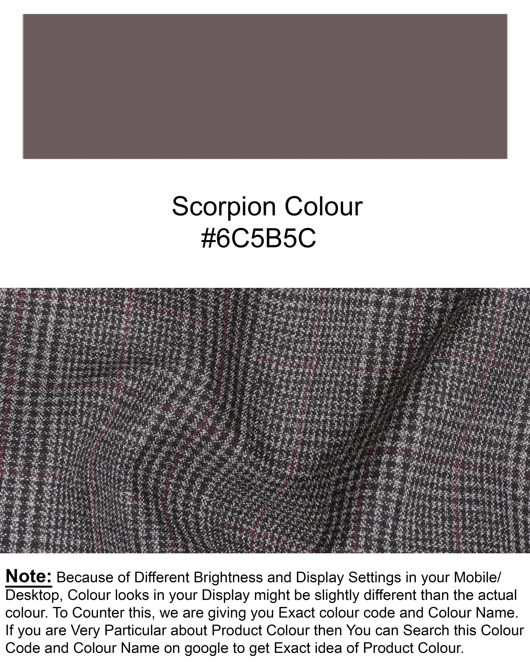 Scorpion Grey Subtle Plaid Double Breasted Wool Rich Blazer BL1365-DB-36, BL1365-DB-38, BL1365-DB-40, BL1365-DB-42, BL1365-DB-44, BL1365-DB-46, BL1365-DB-48, BL1365-DB-50, BL1365-DB-52, BL1365-DB-54, BL1365-DB-56, BL1365-DB-58, BL1365-DB-60