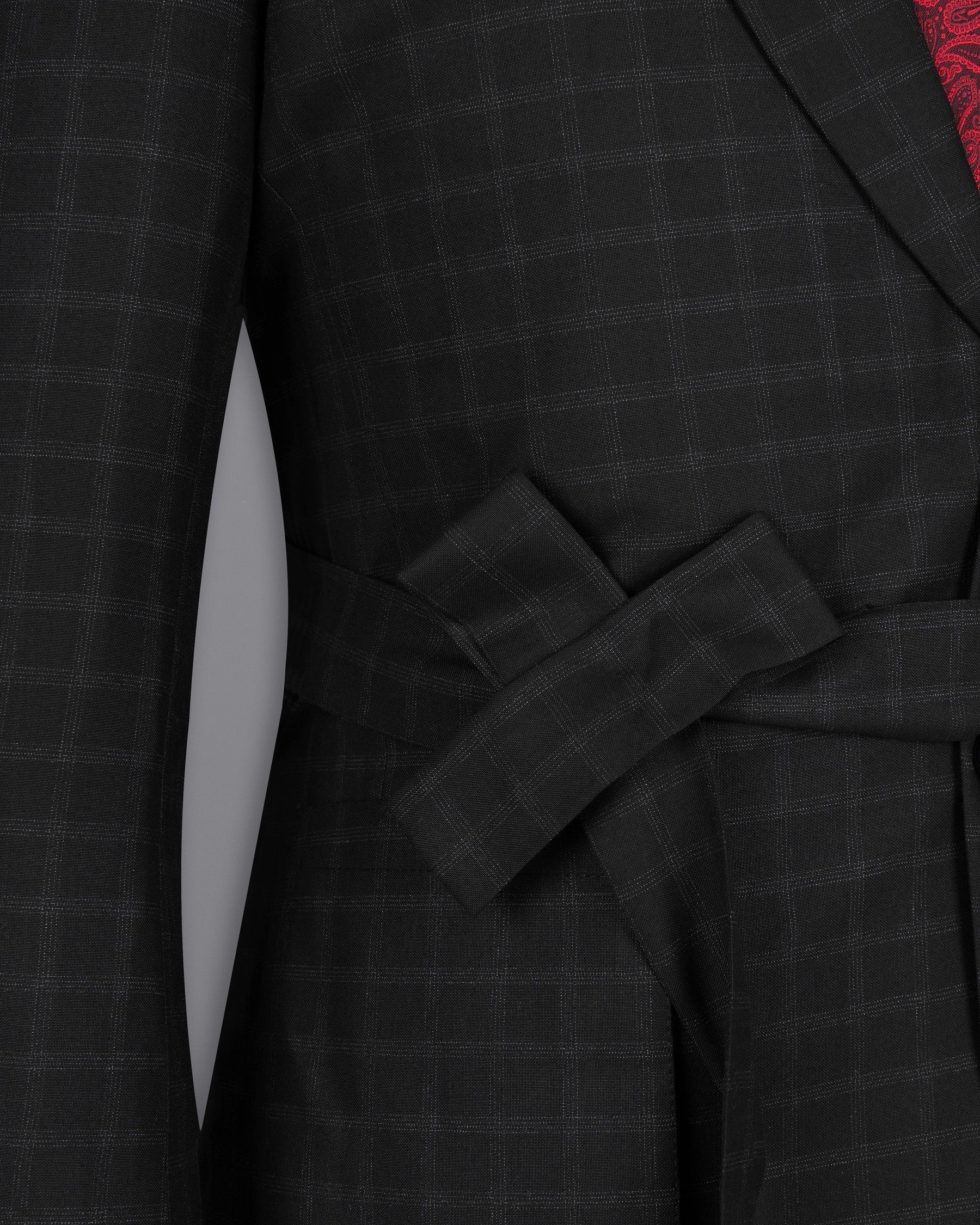 Bunker Black Windowpane Wool Rich Sports Blazer BL1396-SBP-D9-36, BL1396-SBP-D9-38, BL1396-SBP-D9-40, BL1396-SBP-D9-42, BL1396-SBP-D9-44, BL1396-SBP-D9-46, BL1396-SBP-D9-48, BL1396-SBP-D9-50, BL1396-SBP-D9-52, BL1396-SBP-D9-54, BL1396-SBP-D9-56, BL1396-SBP-D9-58, BL1396-SBP-D9-60