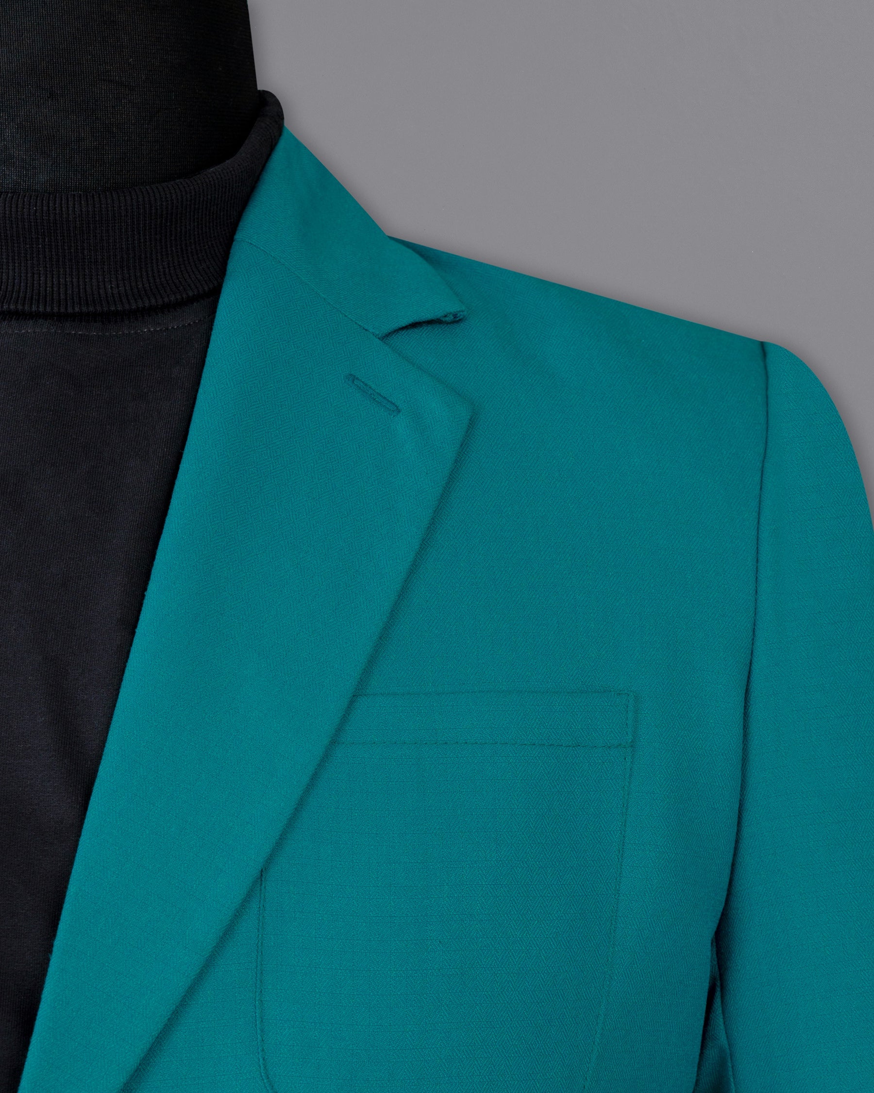 Eastern Blue Wool Rich Sports Blazer